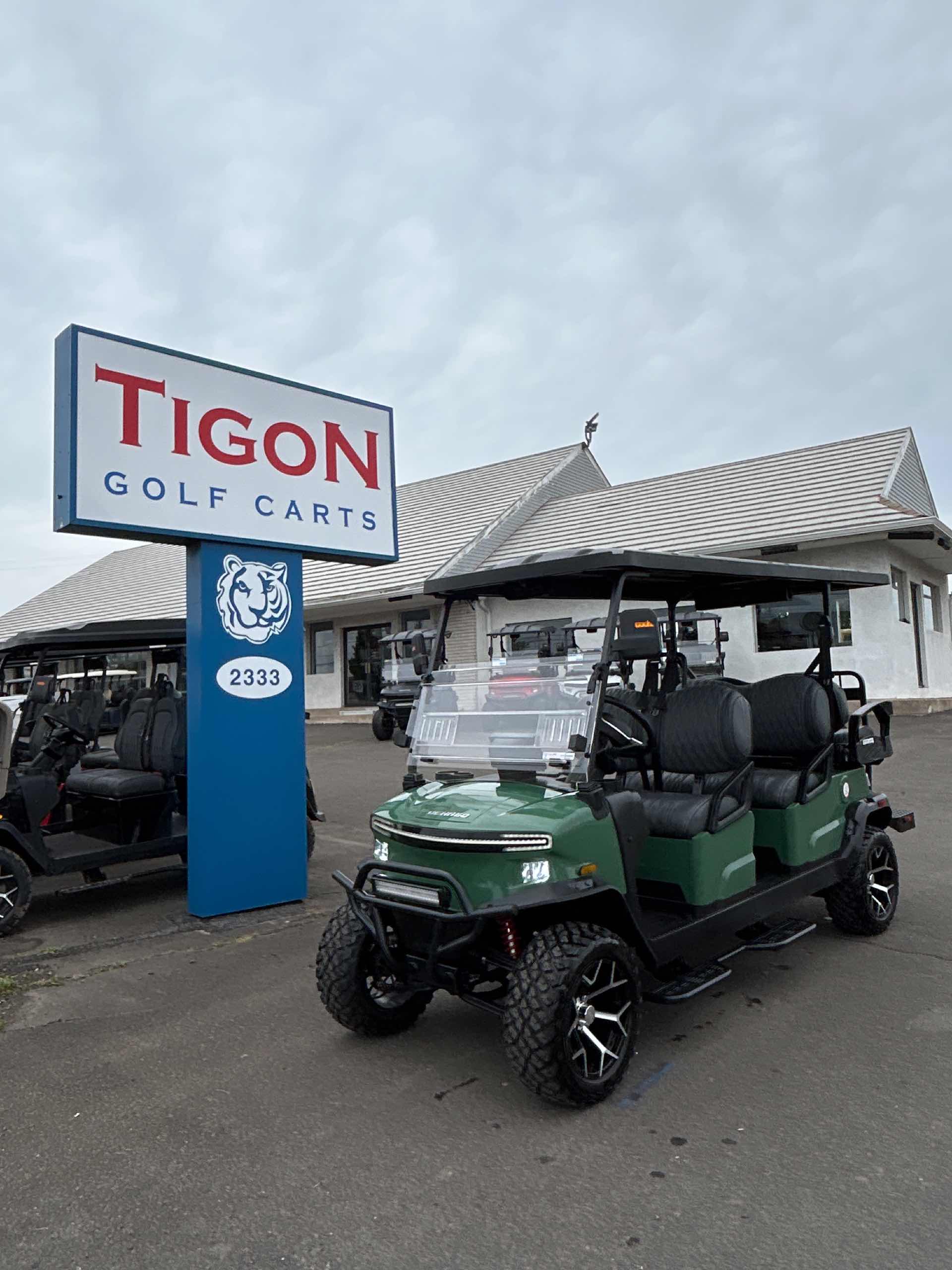2026 Denago Rover XL6 Golf Cart in Verdant