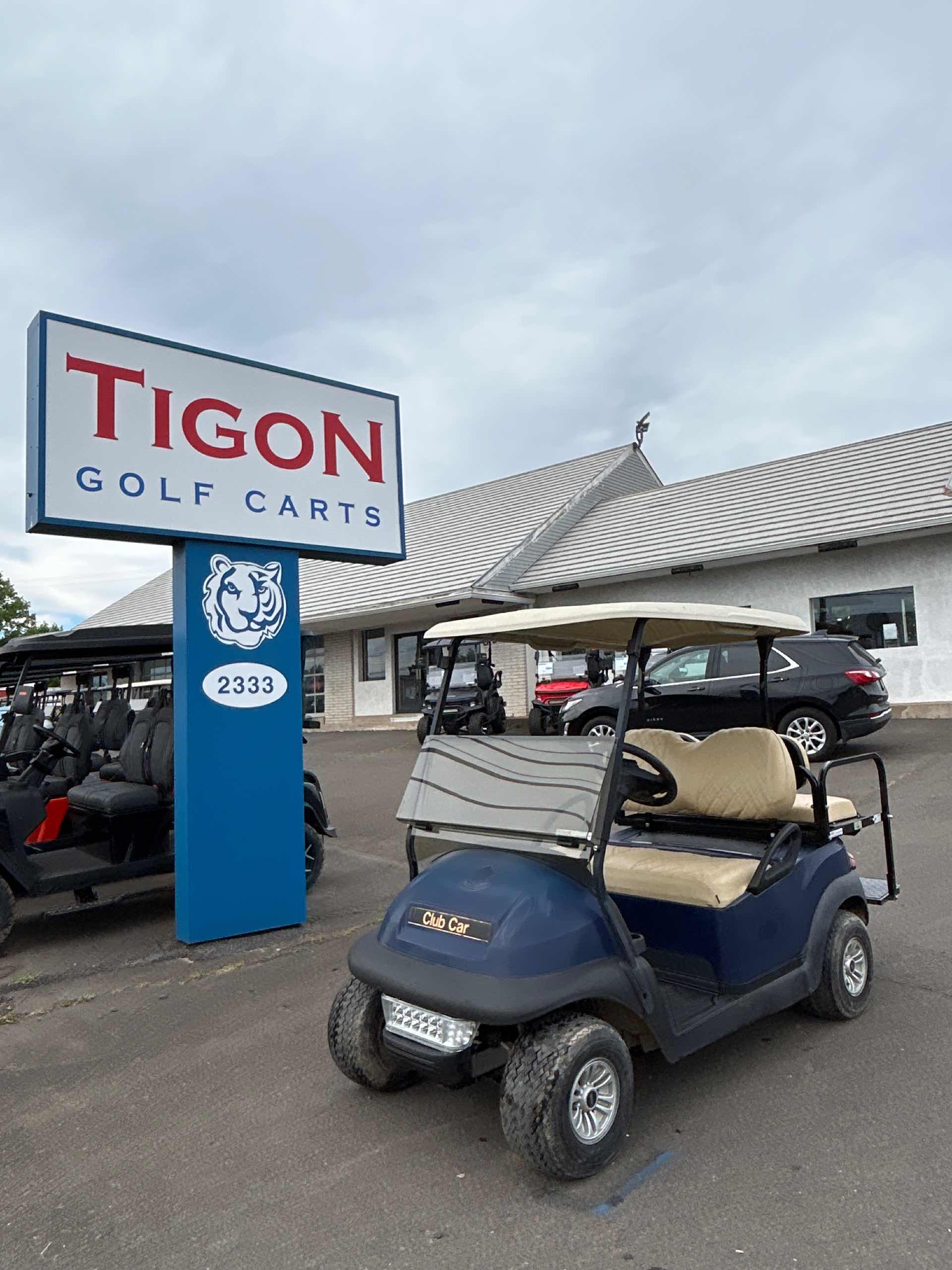 2018 Club Car Precedent Golf Cart in Blue