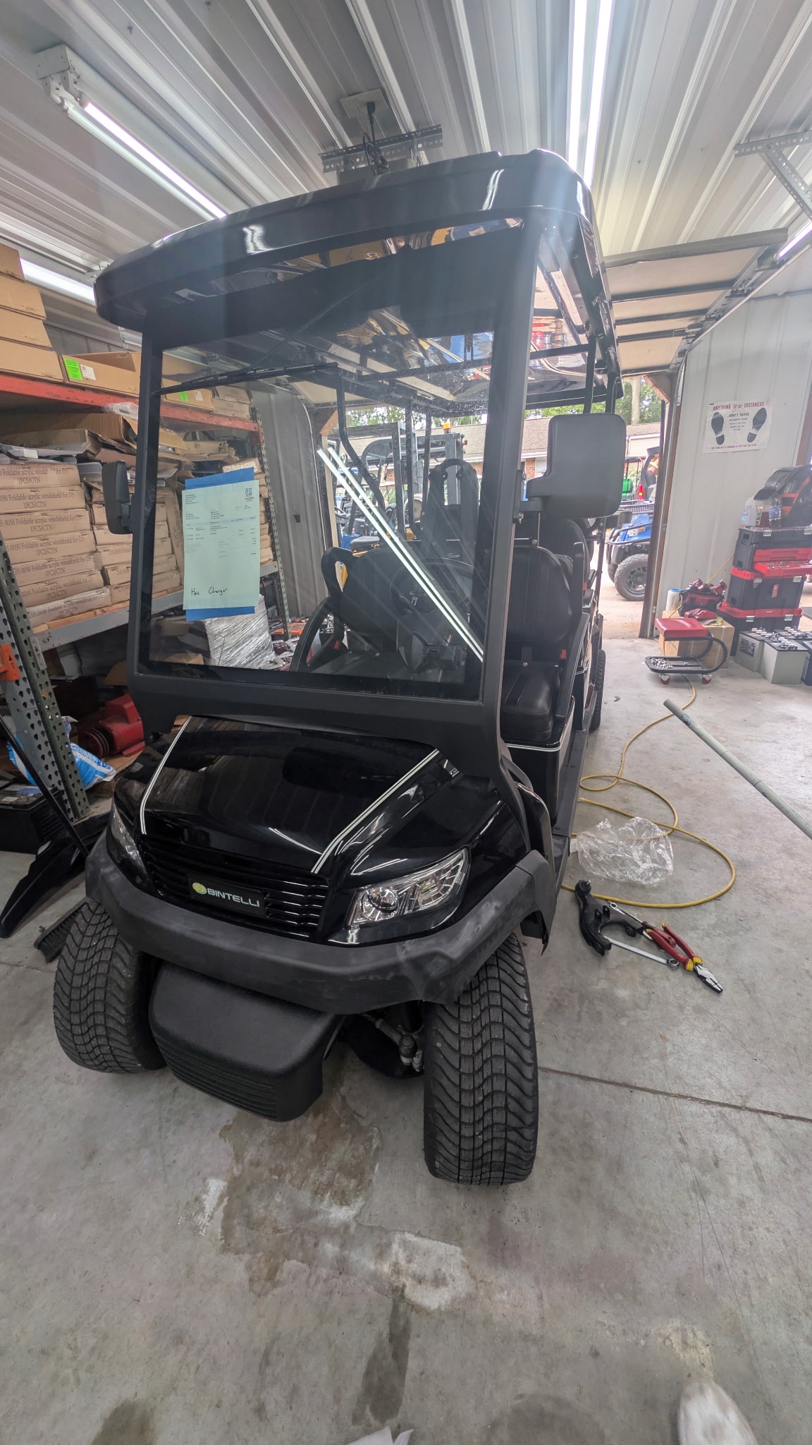 2021 Bintelli Other Golf Cart in Black
