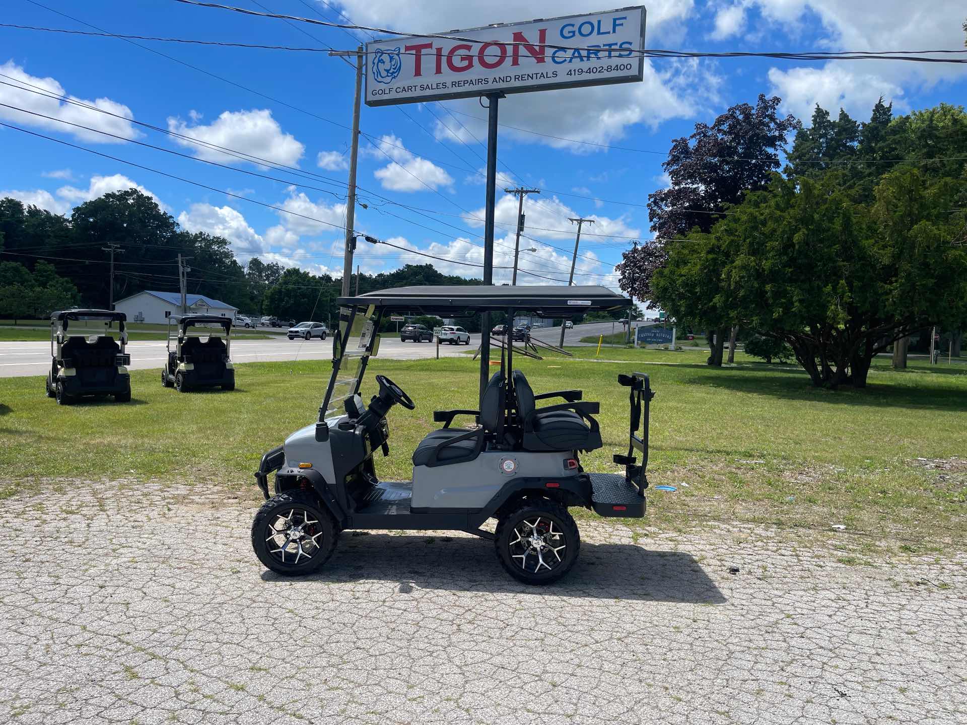 2026 Denago Nomad XL Golf Cart in Gray