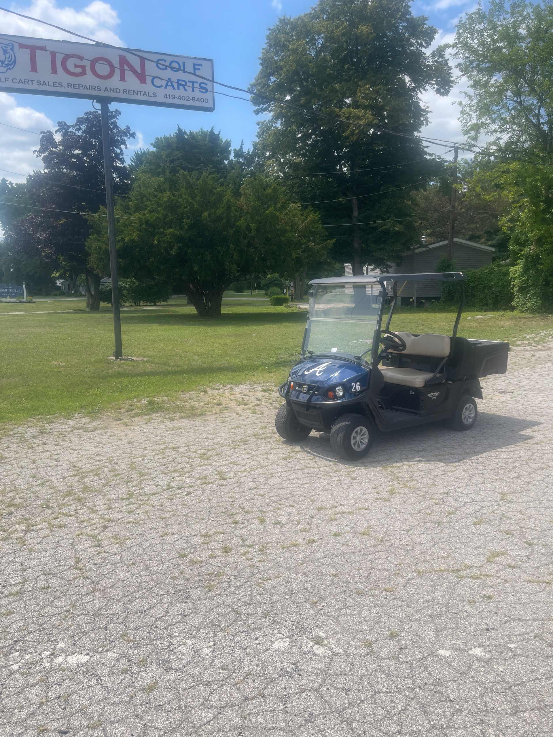 2023 Cushman Other Golf Cart in blue