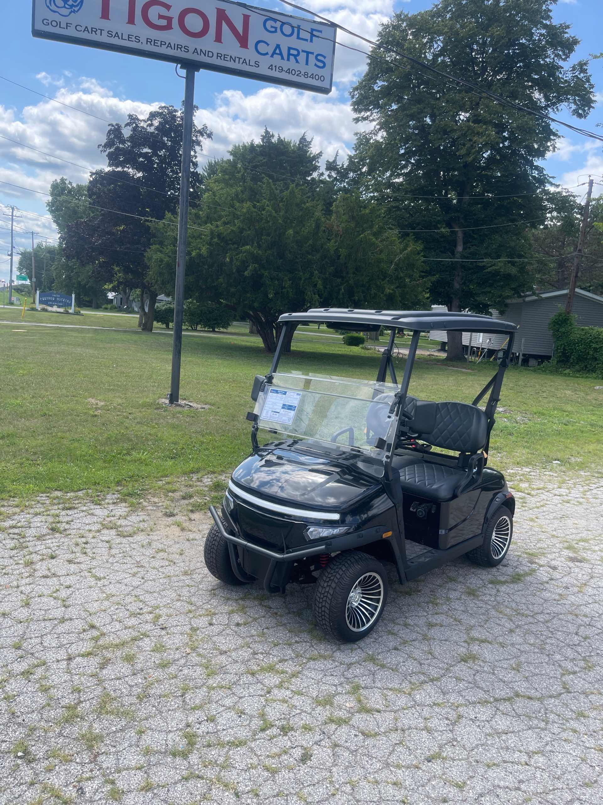 2026 Denago Scout 2 Golf Cart in Black