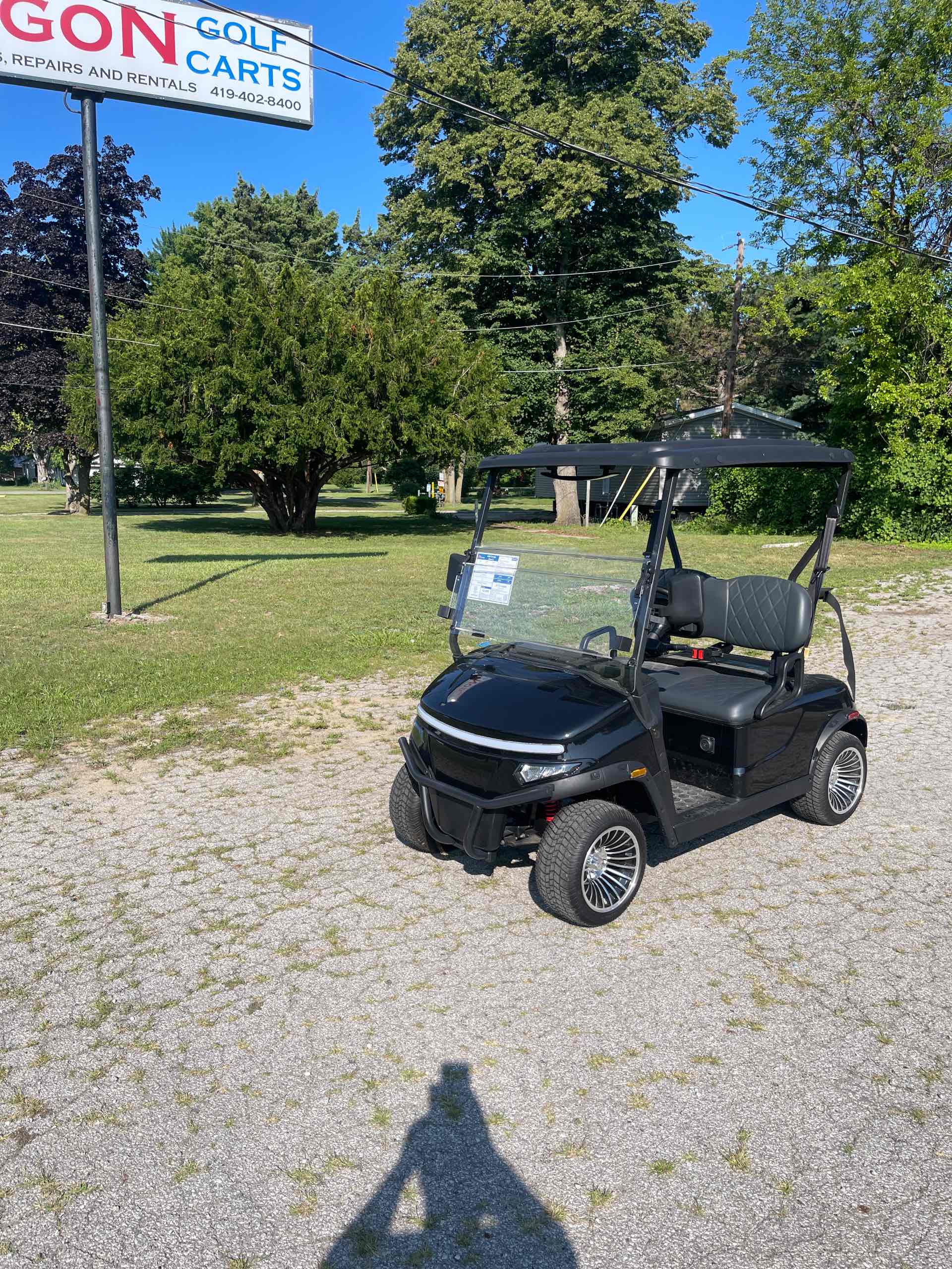 2026 Denago Scout 2 Golf Cart in Black