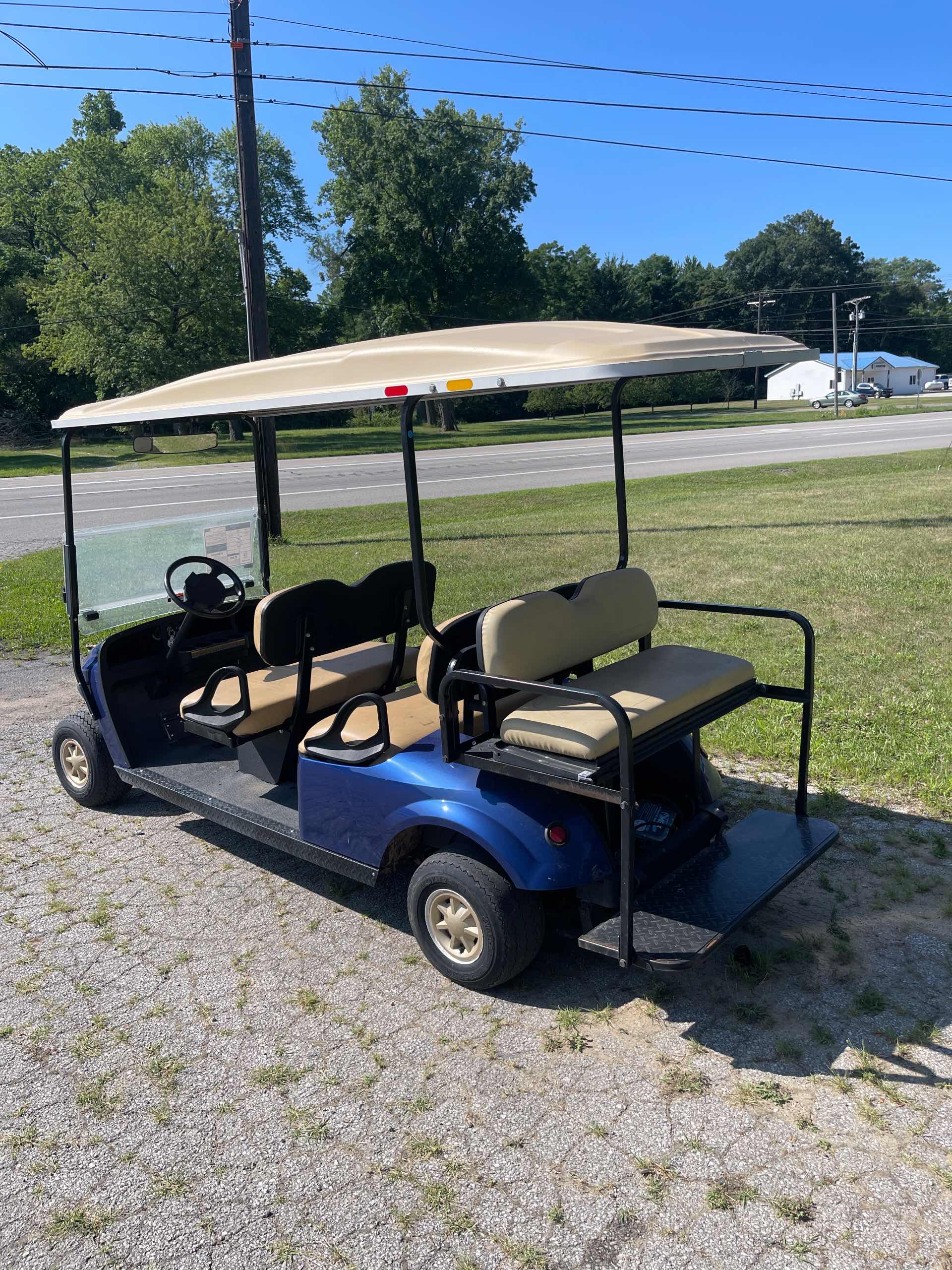 2016 EZGO TXT Blue golf cart in Blue — photo 3 of 4, Swanton, OH