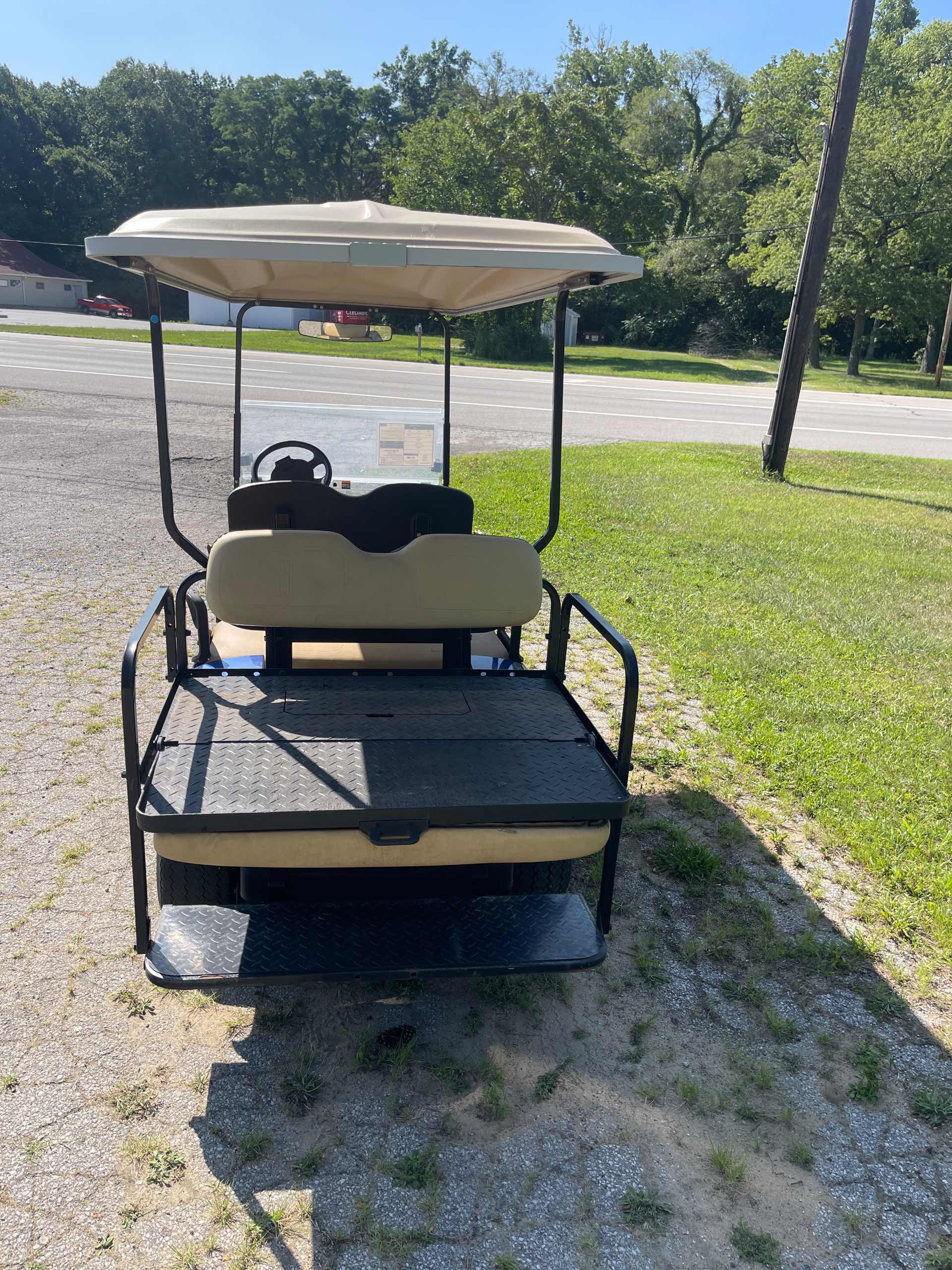 2016 EZGO TXT Blue golf cart in Blue — photo 4 of 4, Swanton, OH
