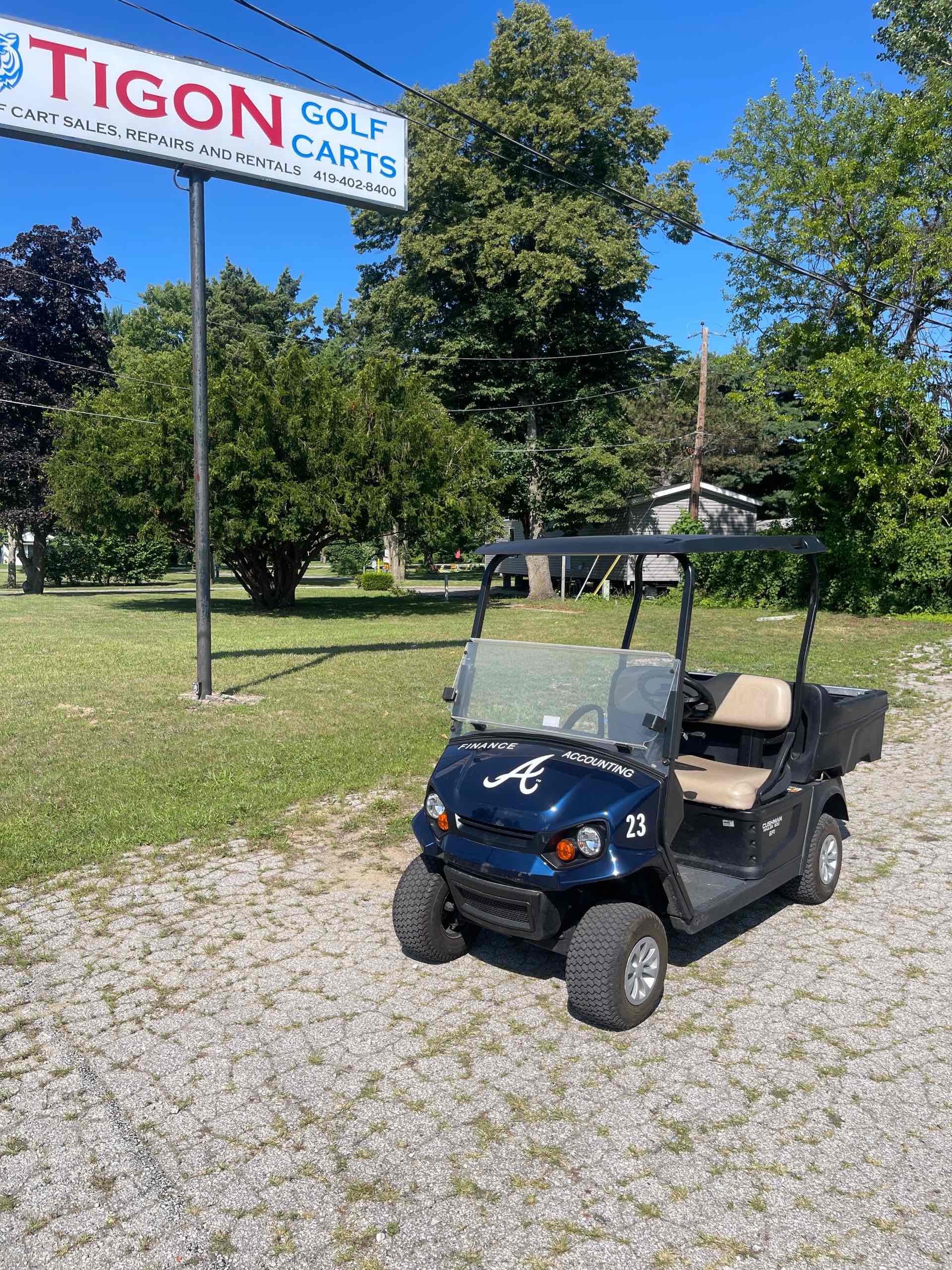 2023 Cushman Other Golf Cart in blue