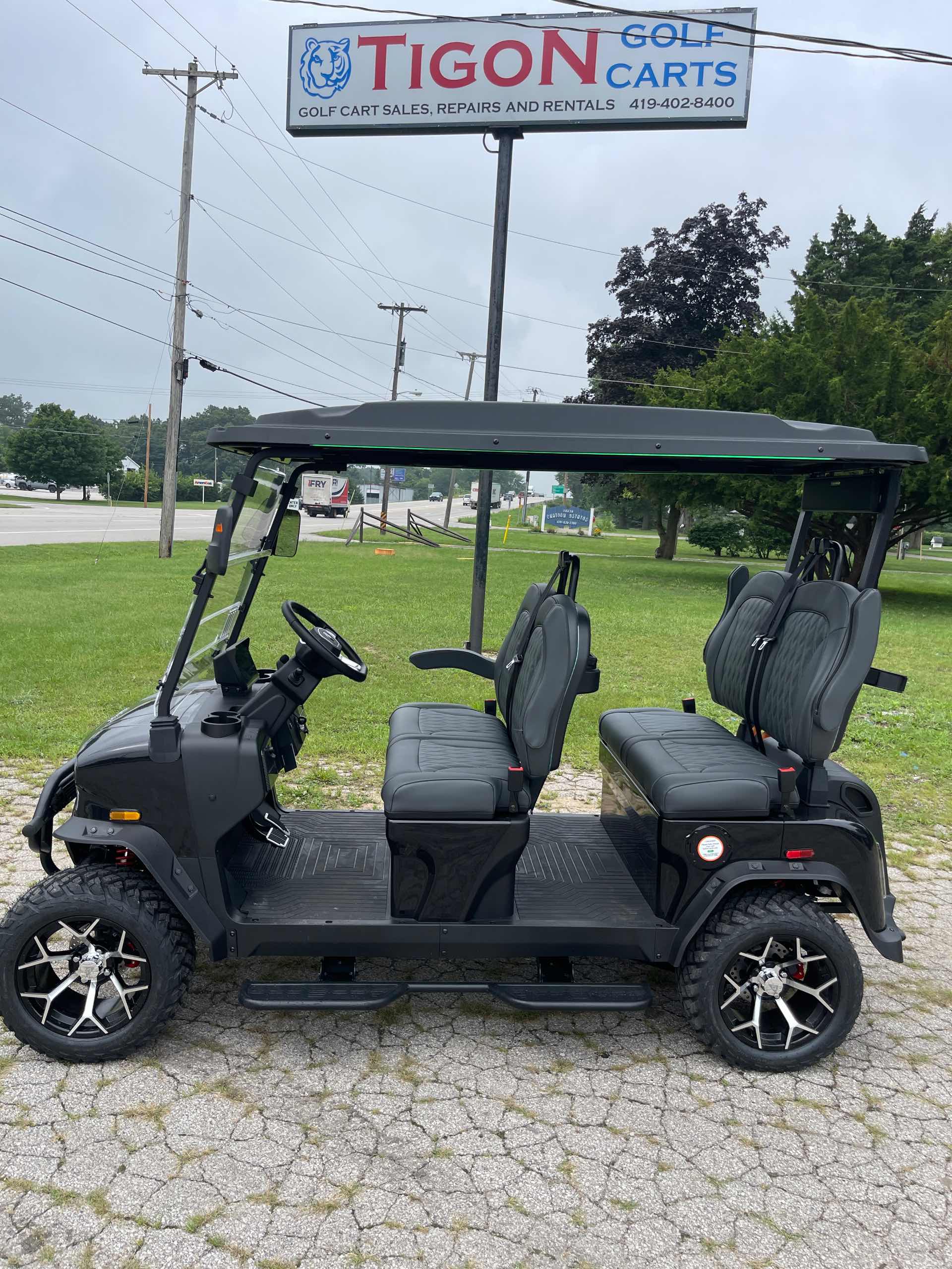 2026 Denago Rover XL Black golf cart in Black — photo 2 of 4, Swanton, OH