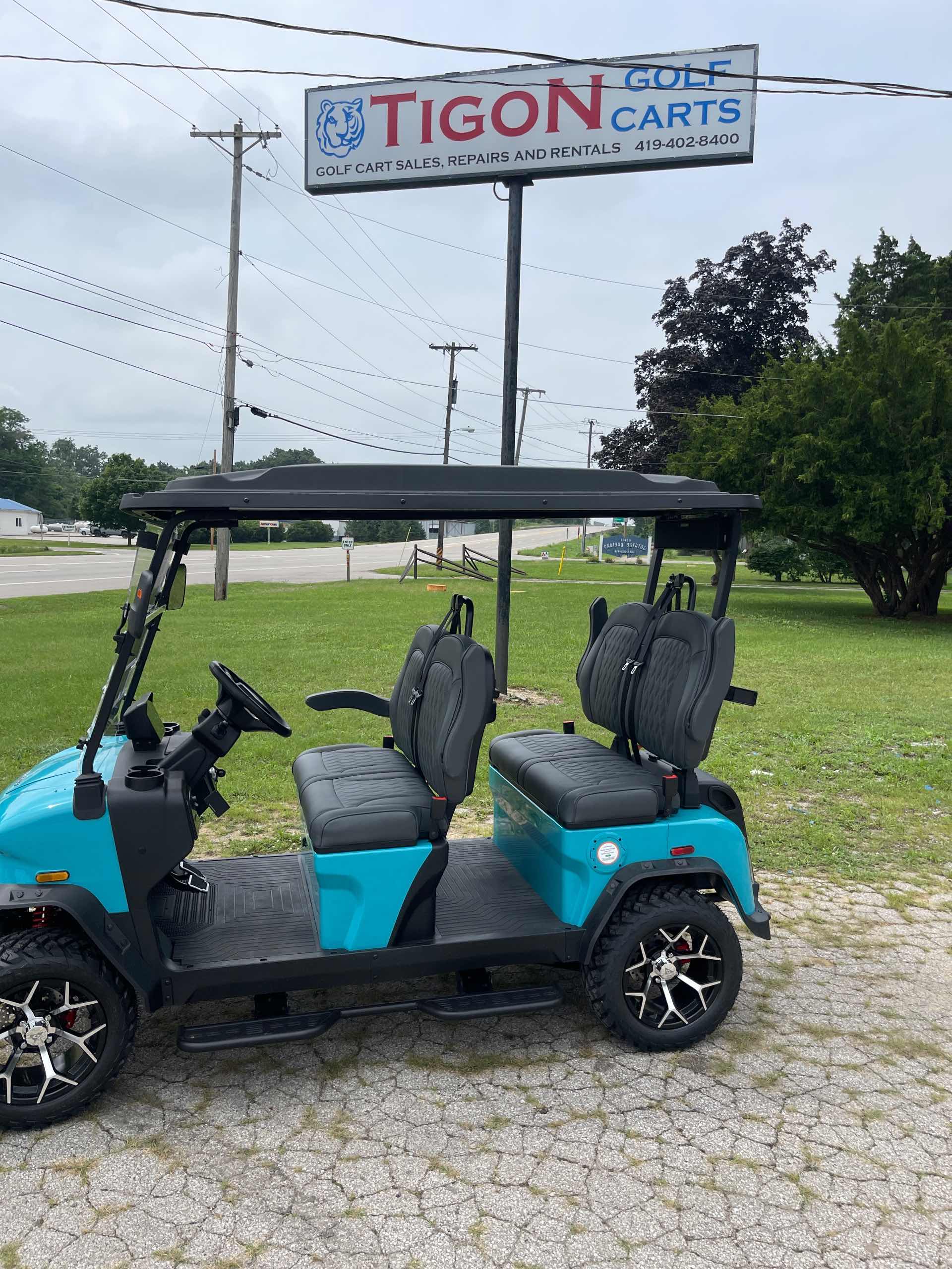 2026 Denago Rover XL Aqua golf cart in Aqua — photo 2 of 4, Swanton, OH