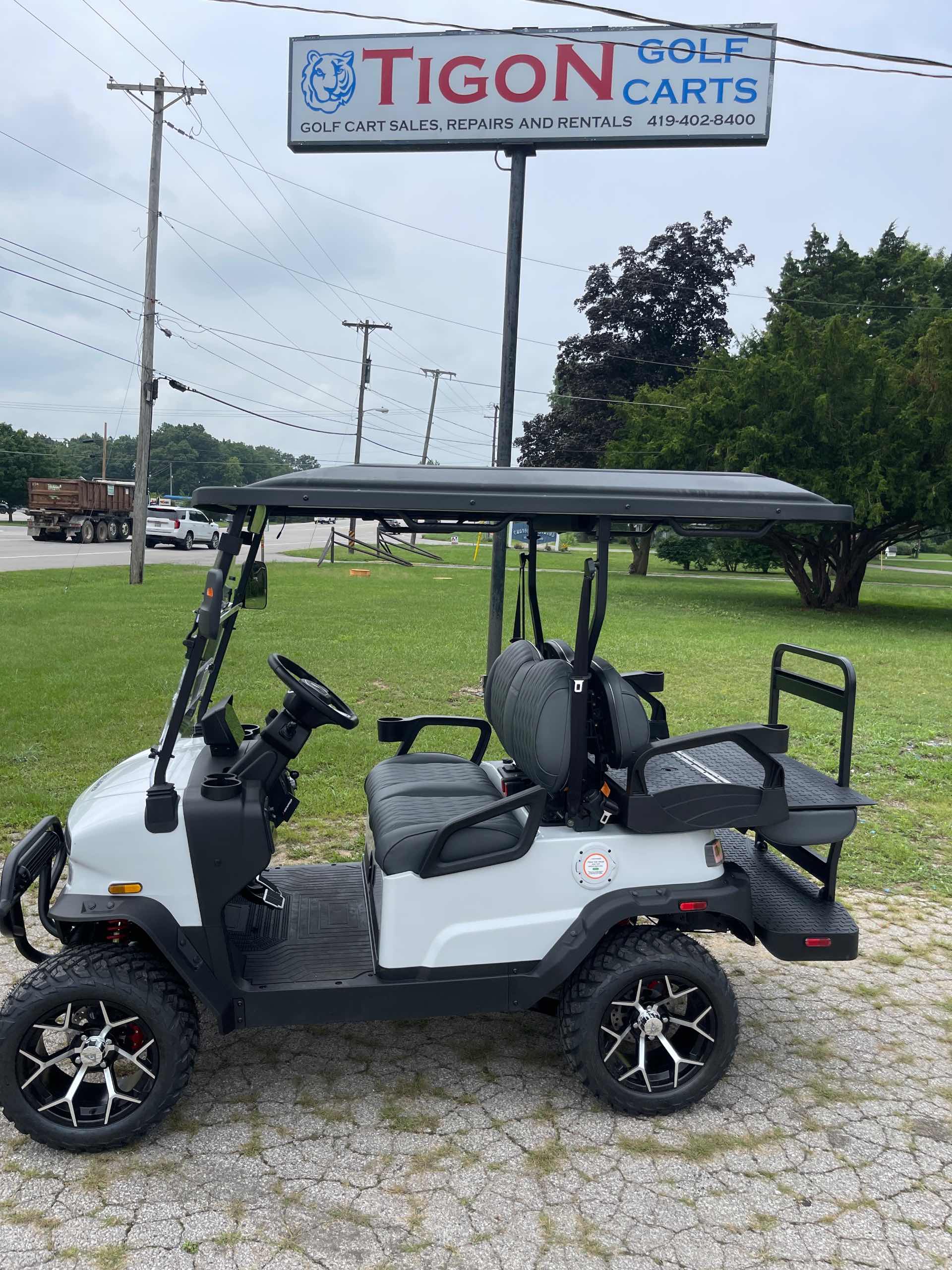 2026 Denago Nomad XL White golf cart in White — photo 2 of 4, Swanton, OH