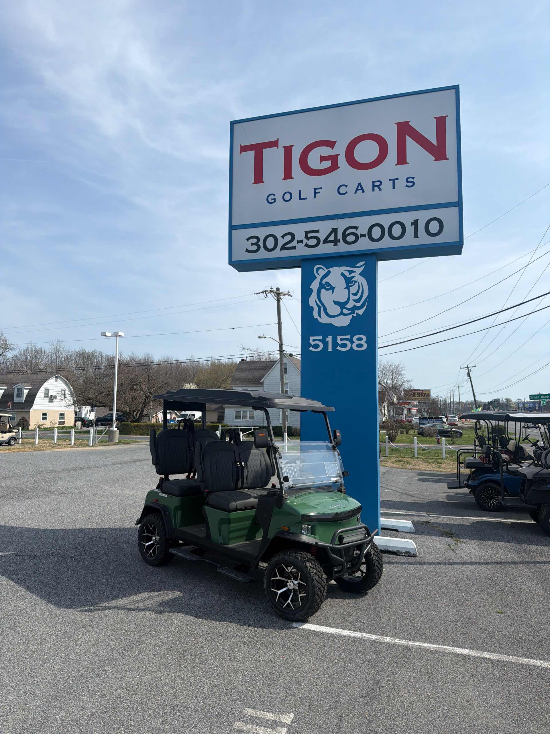 2026 Denago Rover XL Golf Cart in Verdant