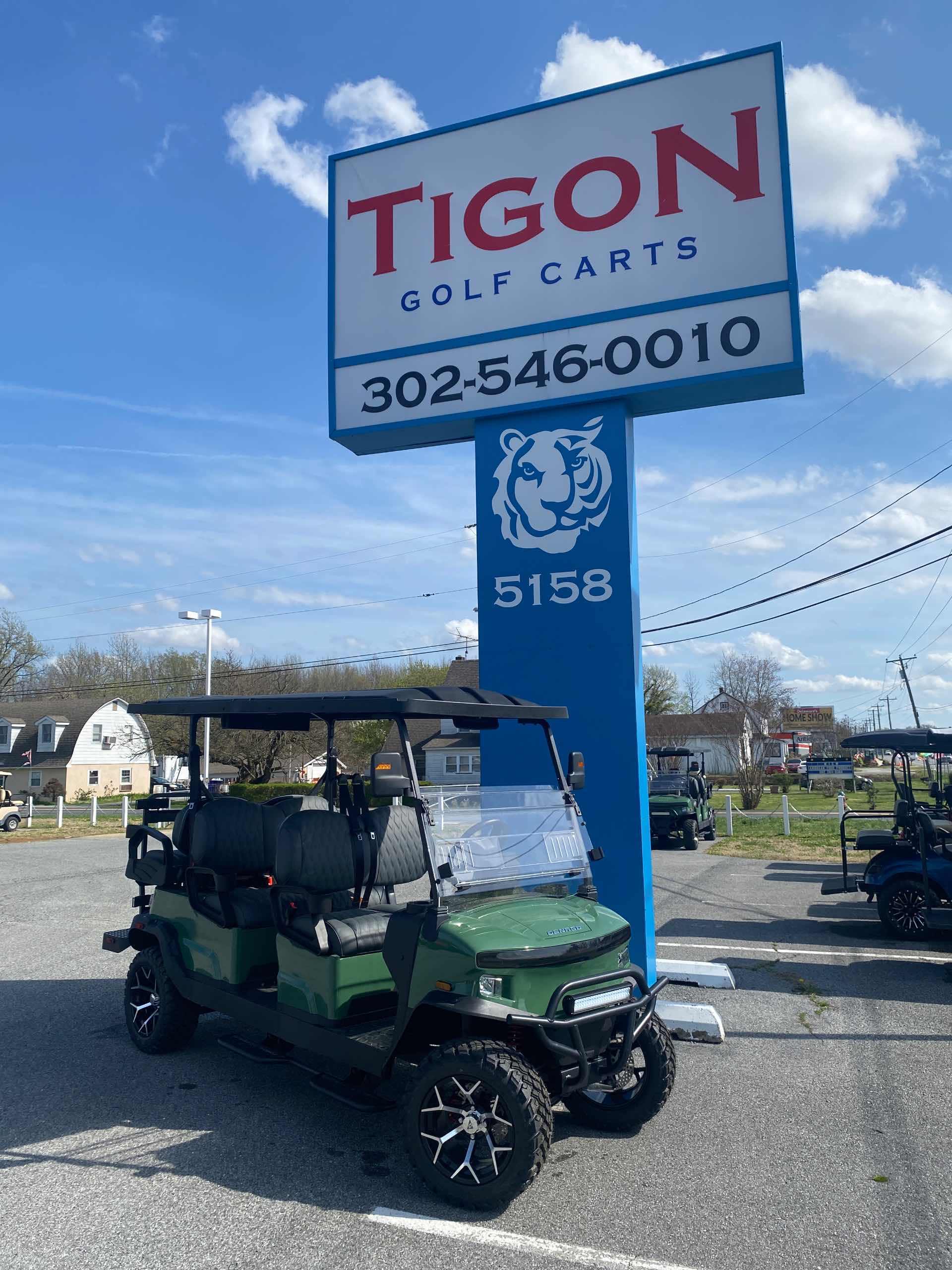 2026 Denago Rover XL6 Golf Cart in Verdant