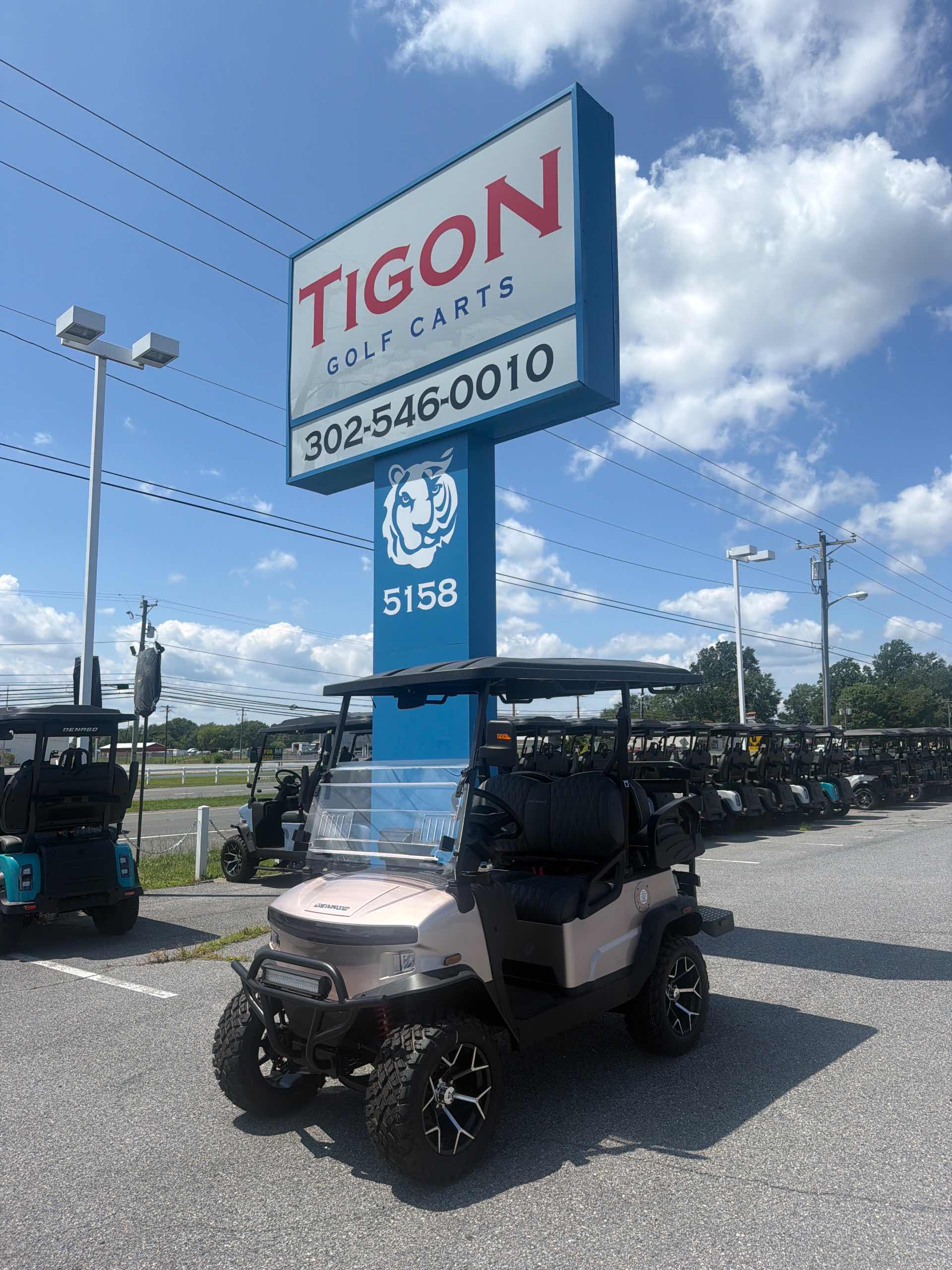 2026 Denago Nomad XL Golf Cart in Champagne