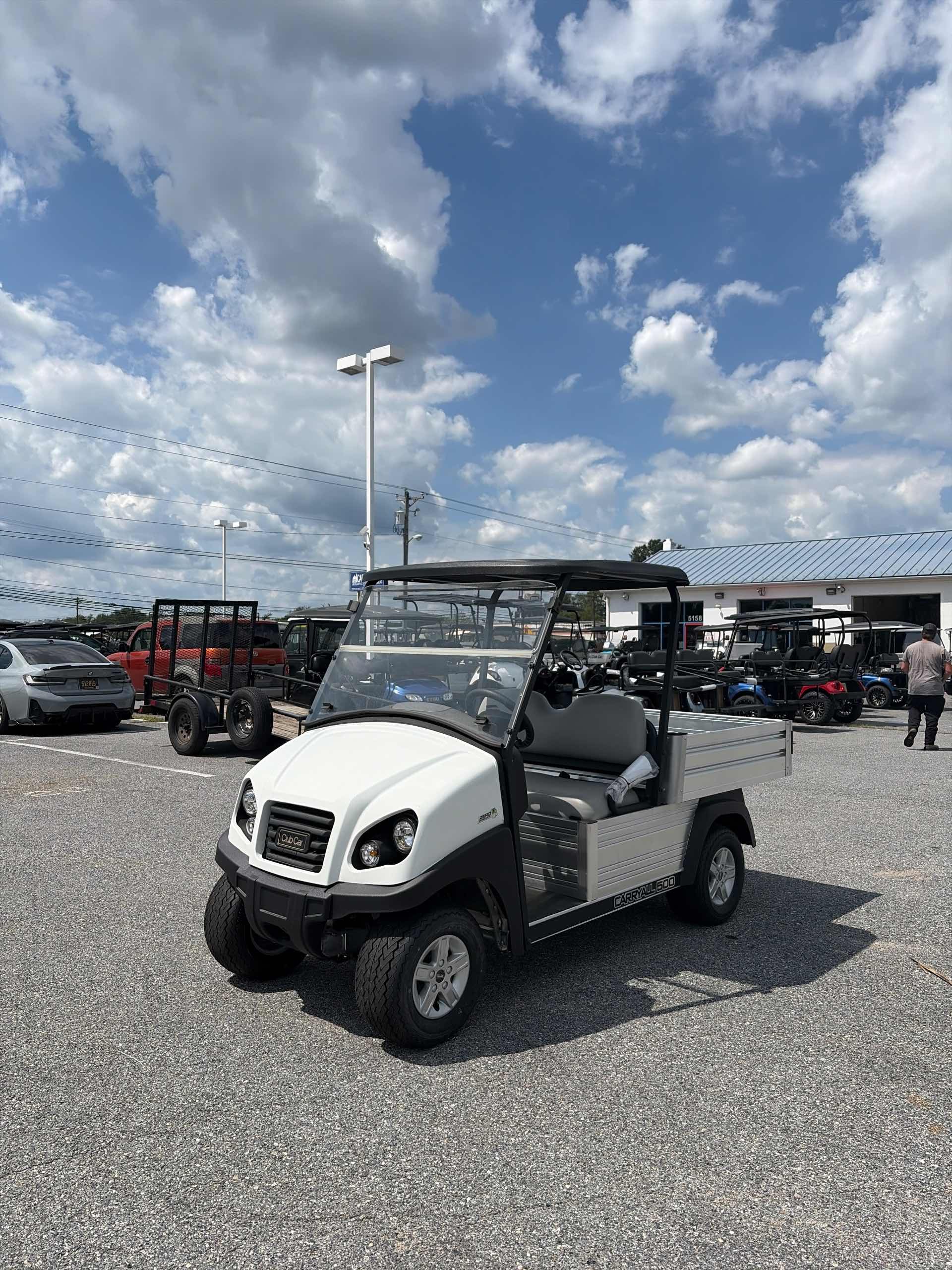 2026 Club Car Carryall 500 Golf Cart in White for sale at TIGON Dover, DE