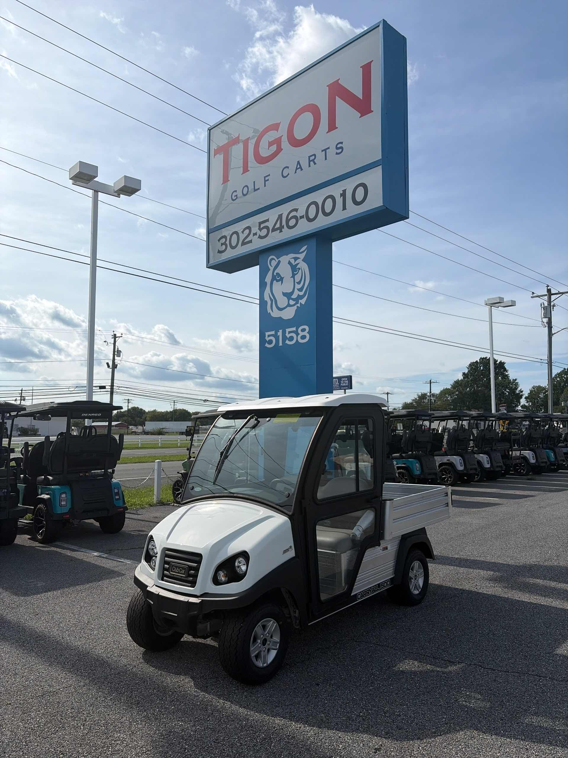 2026 Club Car Carryall 500 Golf Cart in White for sale at TIGON Dover, DE