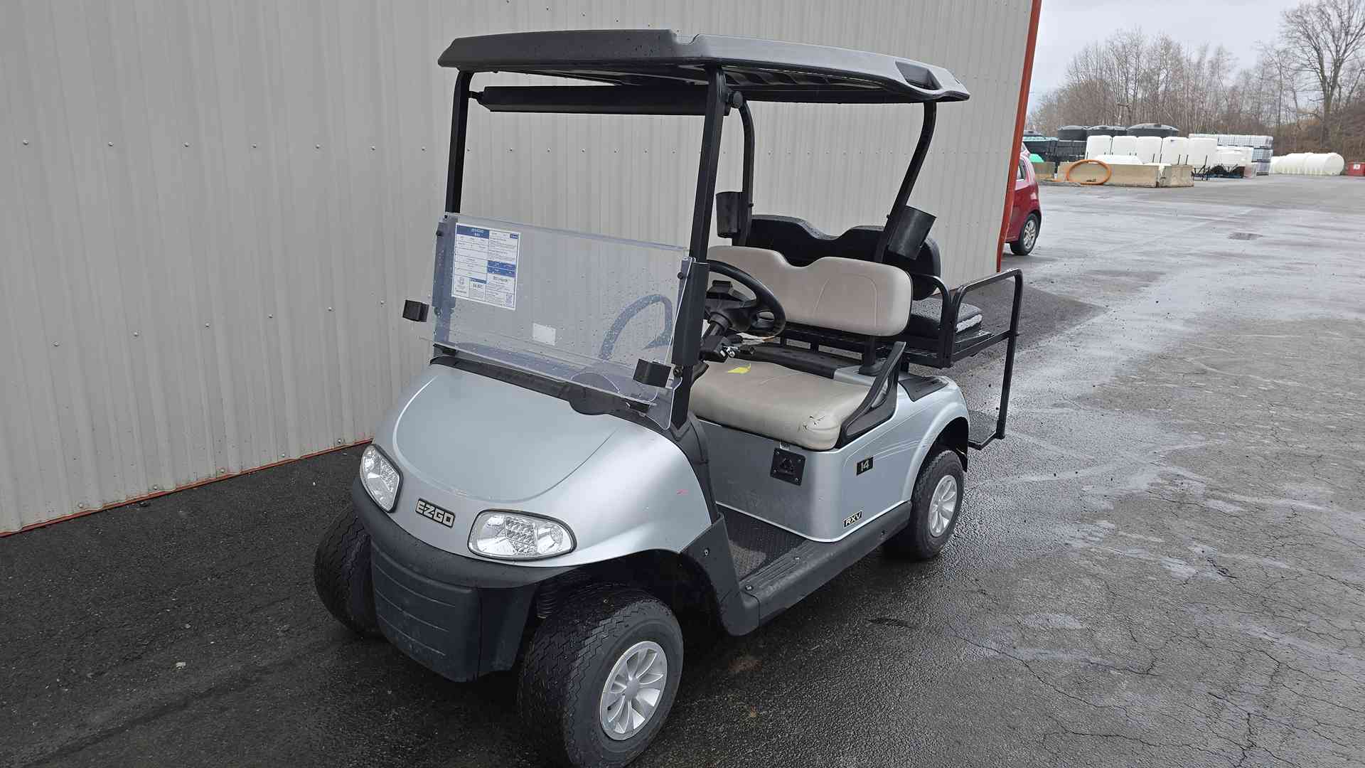 2019 EZGO RXV Golf Cart in Silver