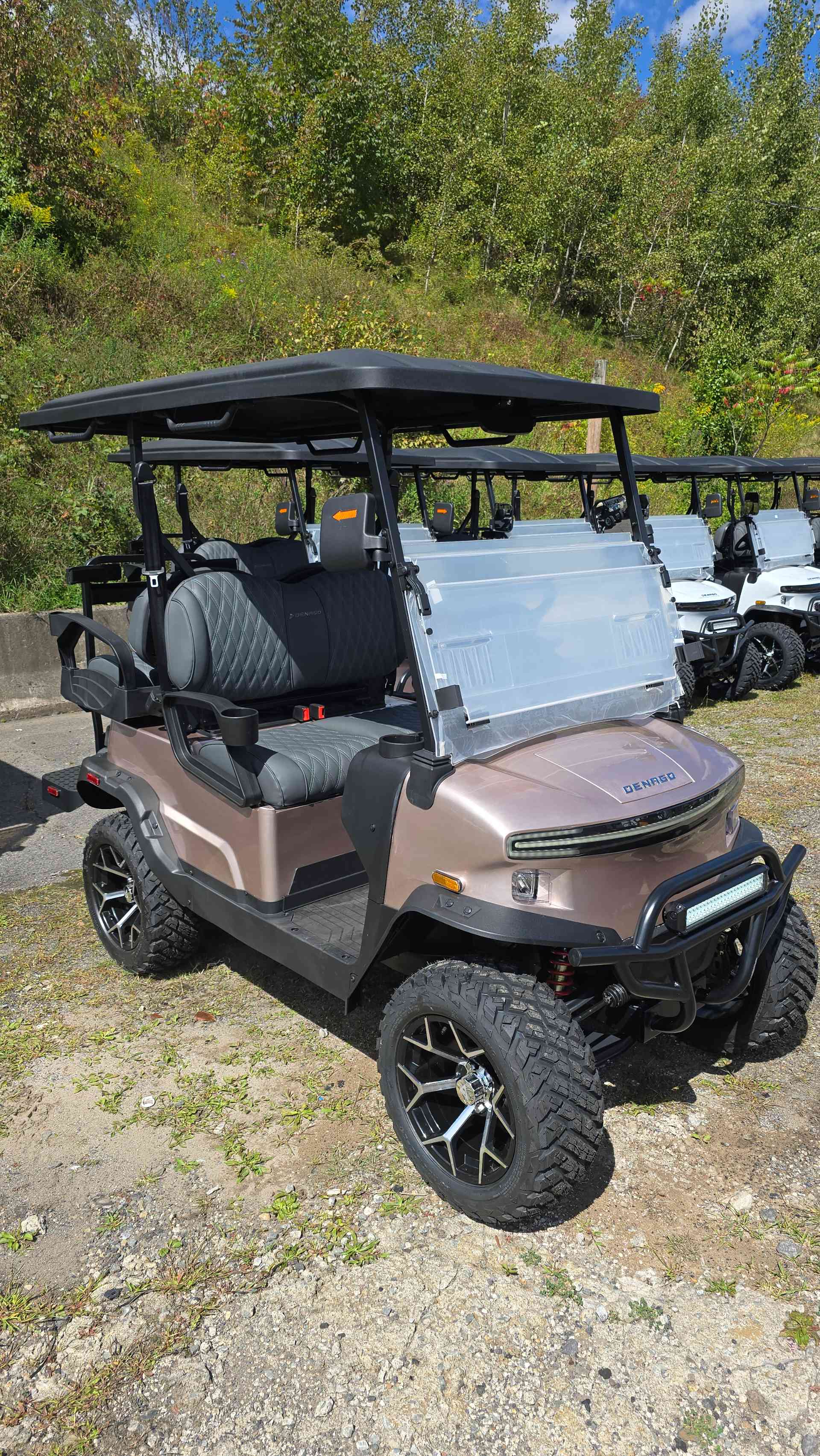 2026 Denago Nomad XL Golf Cart in Champagne