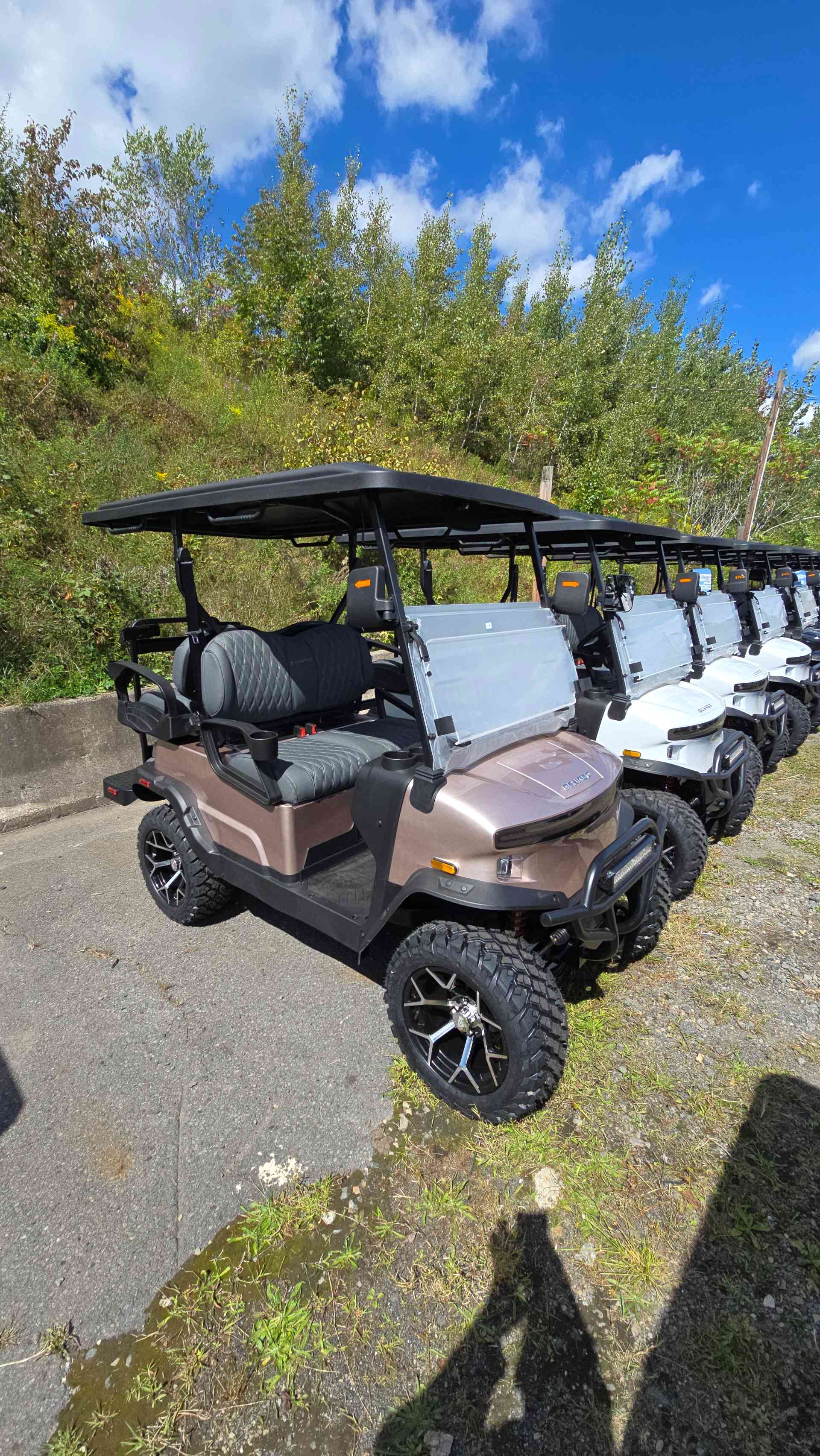 2026 Denago Nomad XL Golf Cart in Champagne