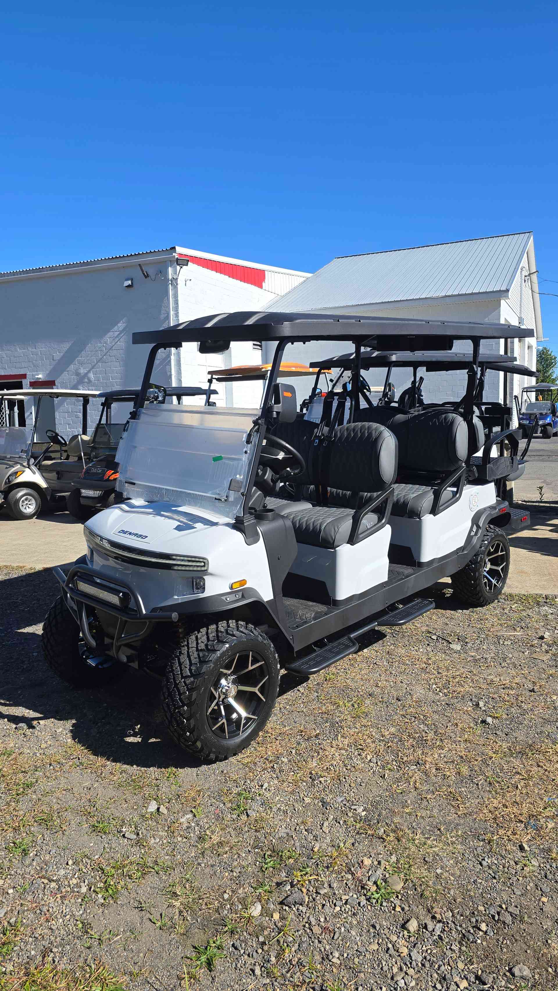 2026 Denago Rover XL6 Golf Cart in White