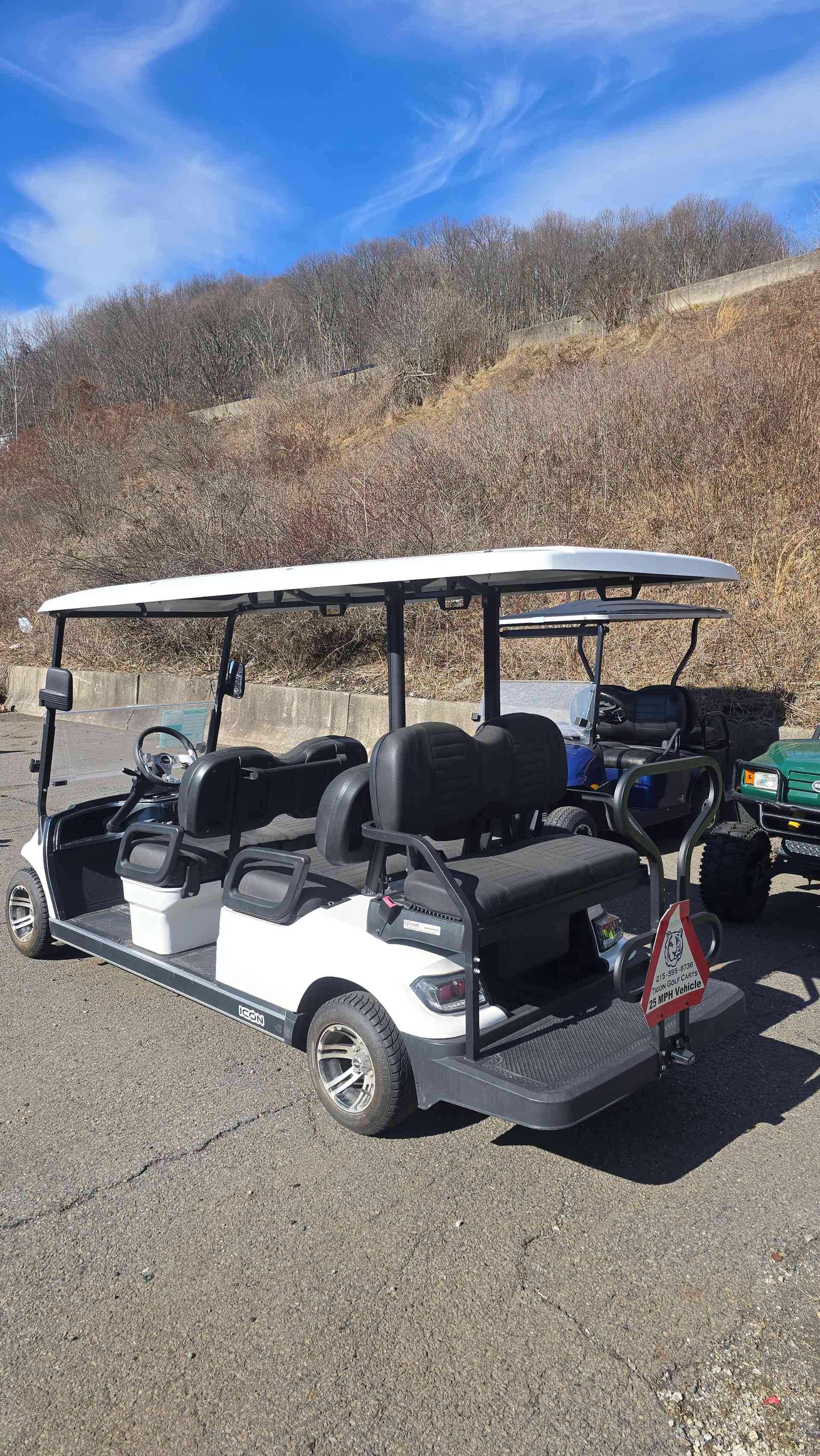 2024 Icon G60 White golf cart in White — photo 3 of 4, Scranton, PA