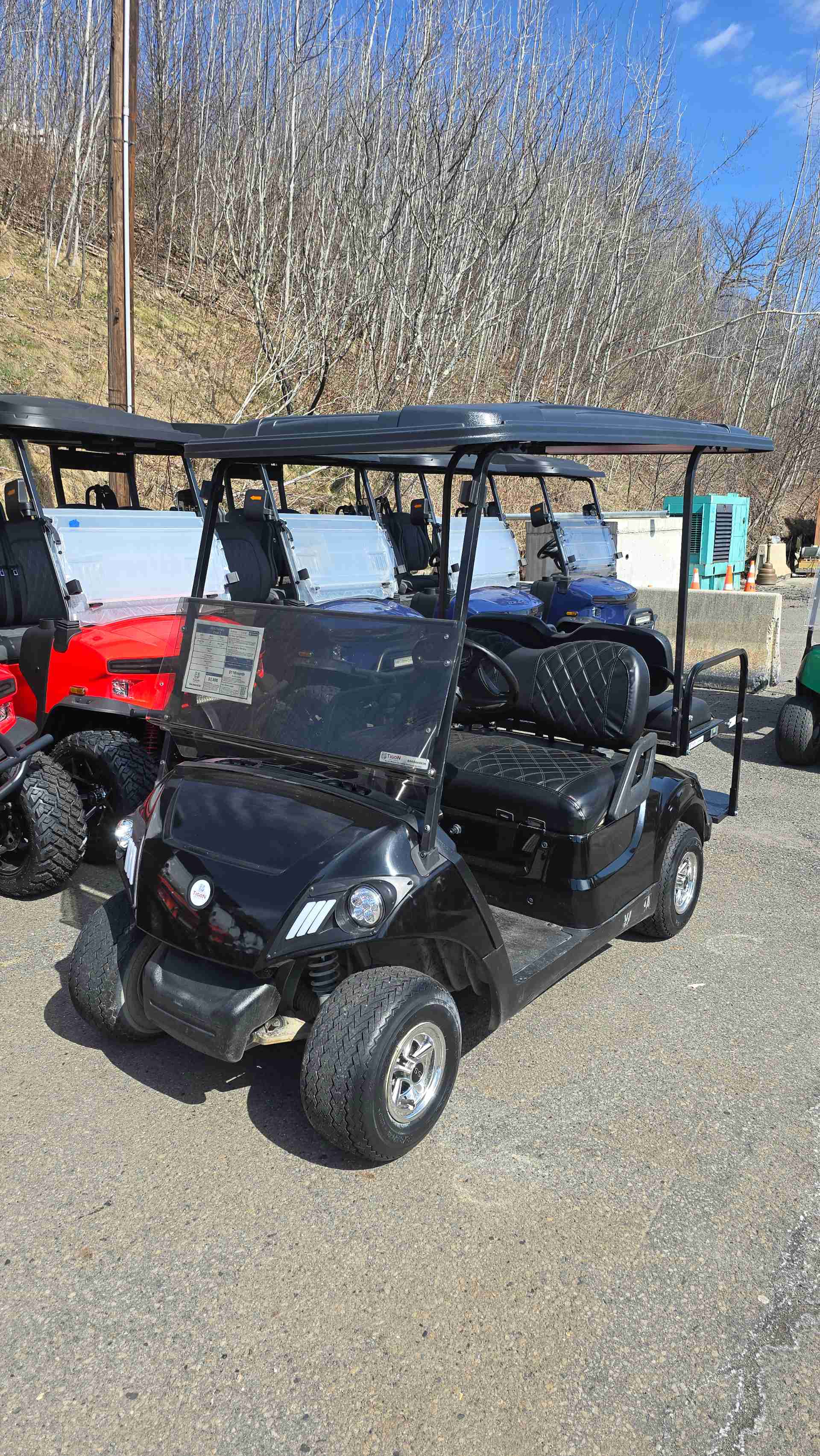 2016 Yamaha Drive 2 Golf Cart in Black