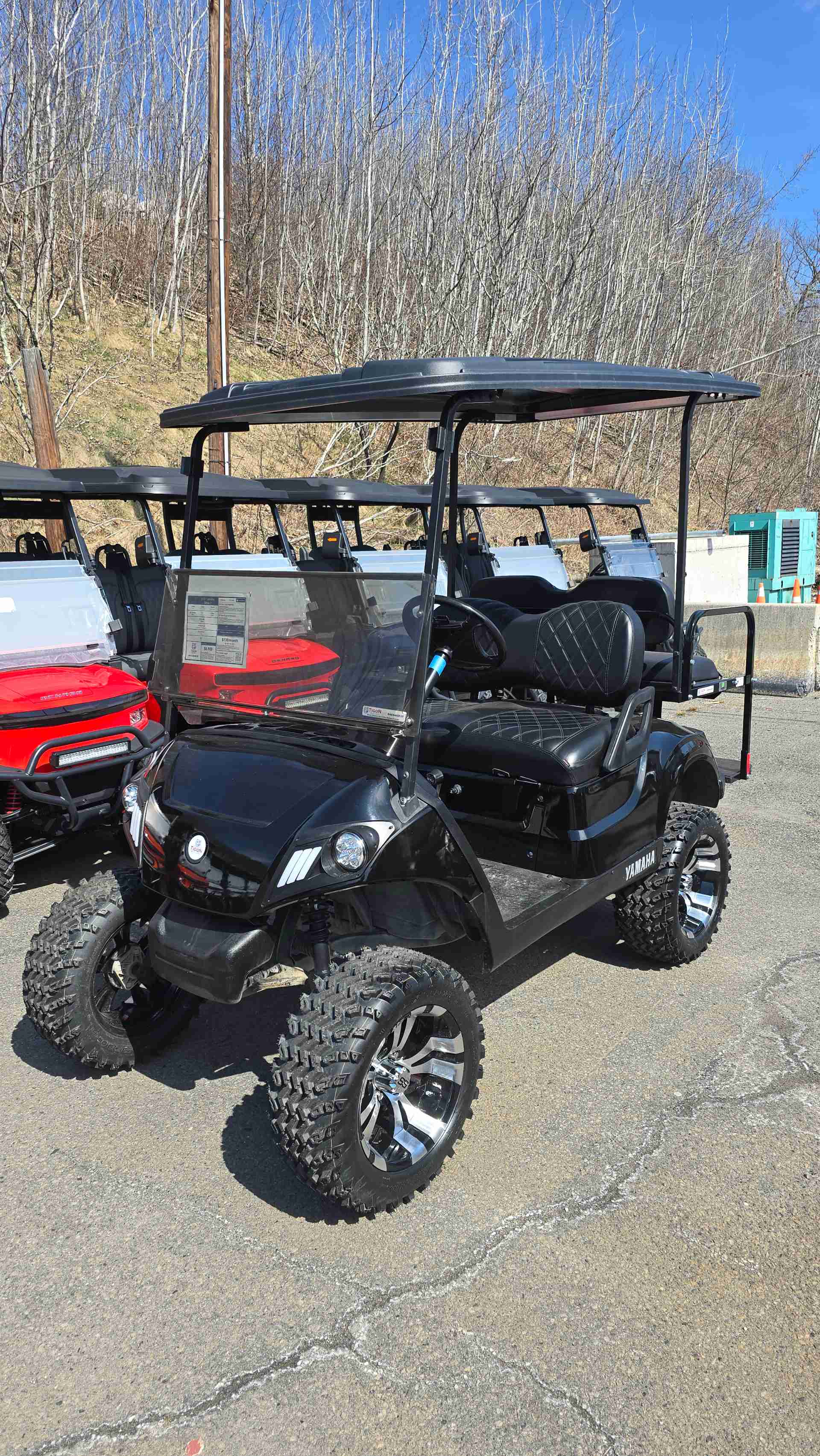 2016 Yamaha Drive 2 Golf Cart in Black