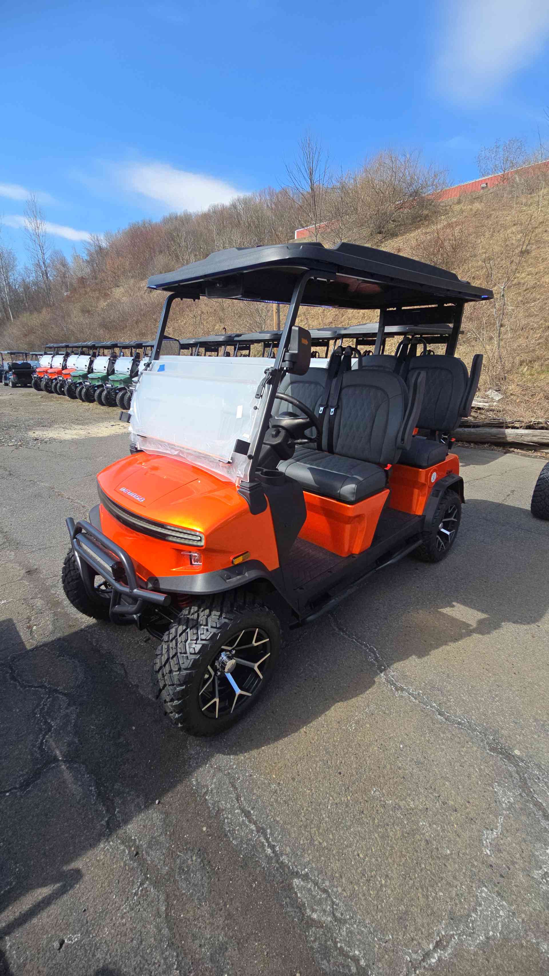 2026 Denago Rover XL Golf Cart in Lava