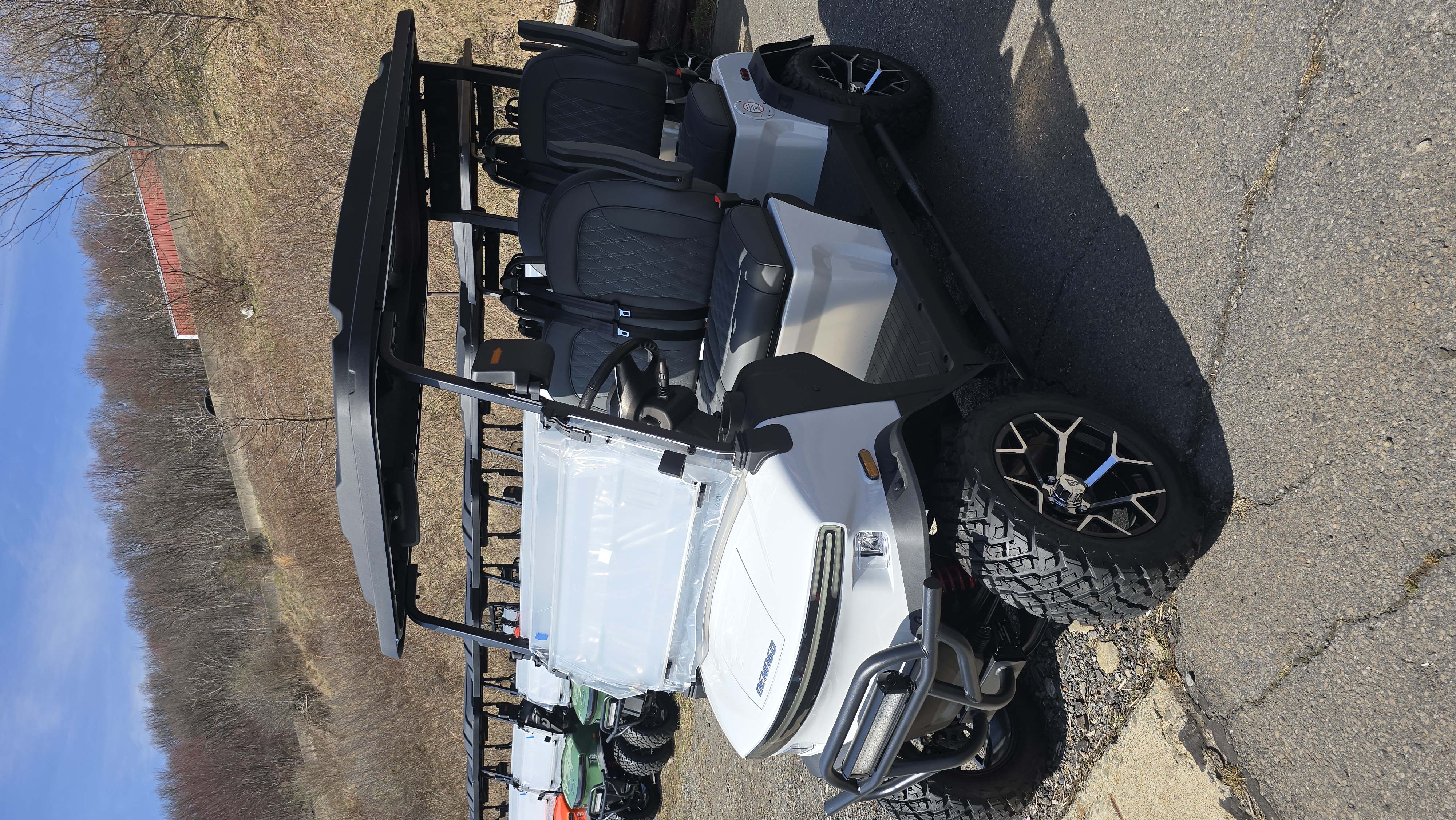 2026 Denago Rover XL Golf Cart in White