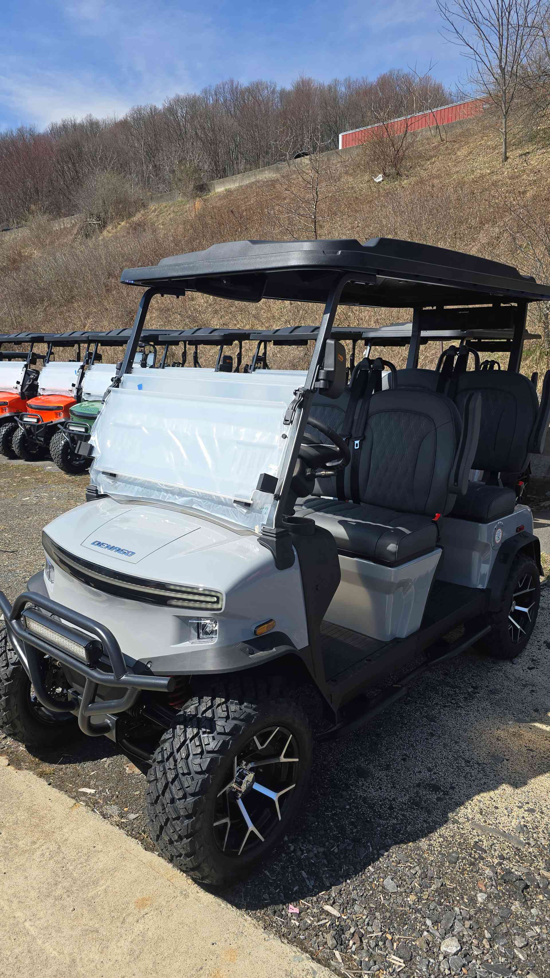 2026 Denago Rover XL Golf Cart in Gray