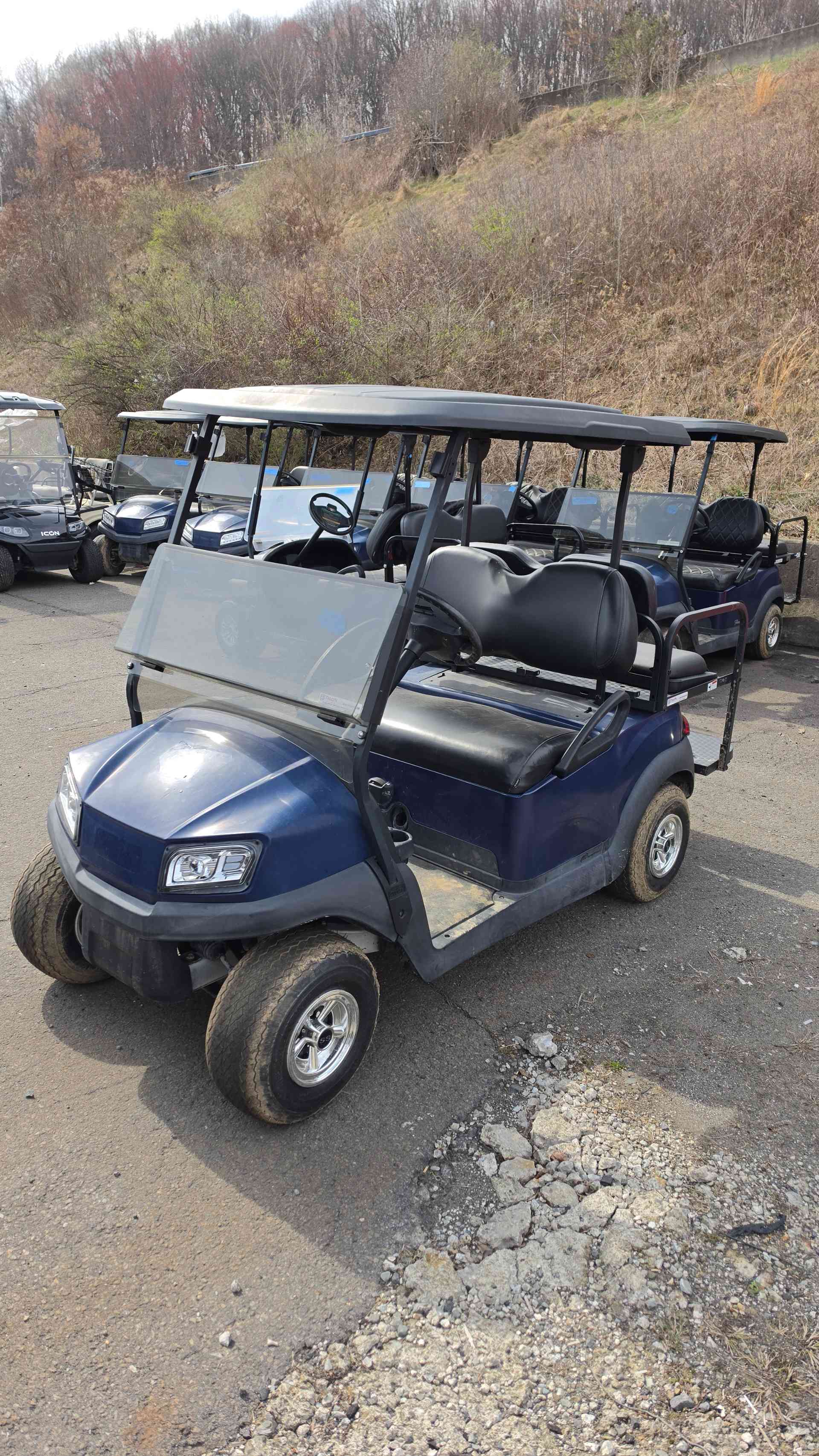 2018 Club Car Tempo Golf Cart in Blue