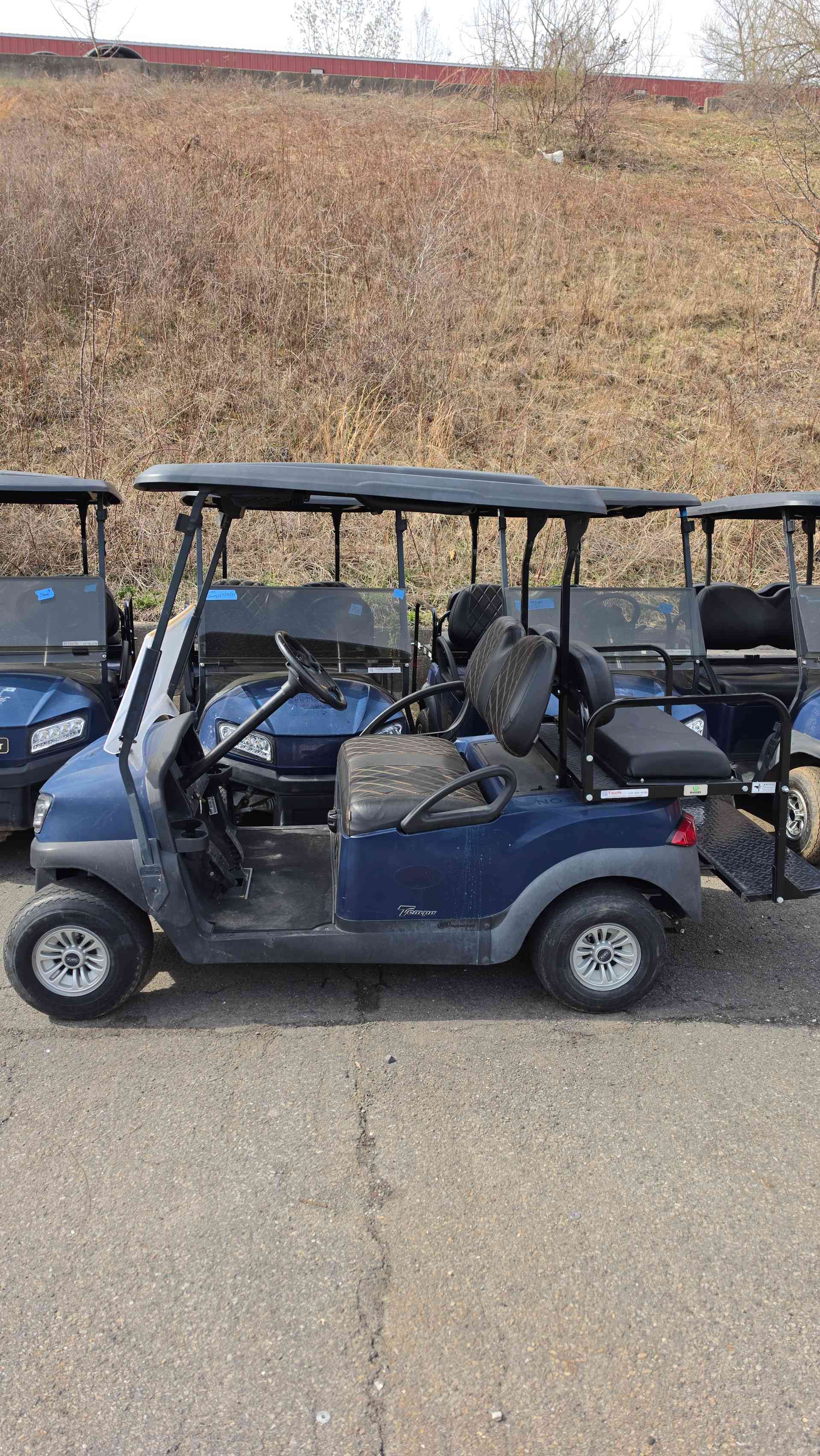 2018 Club Car Tempo Blue image 2