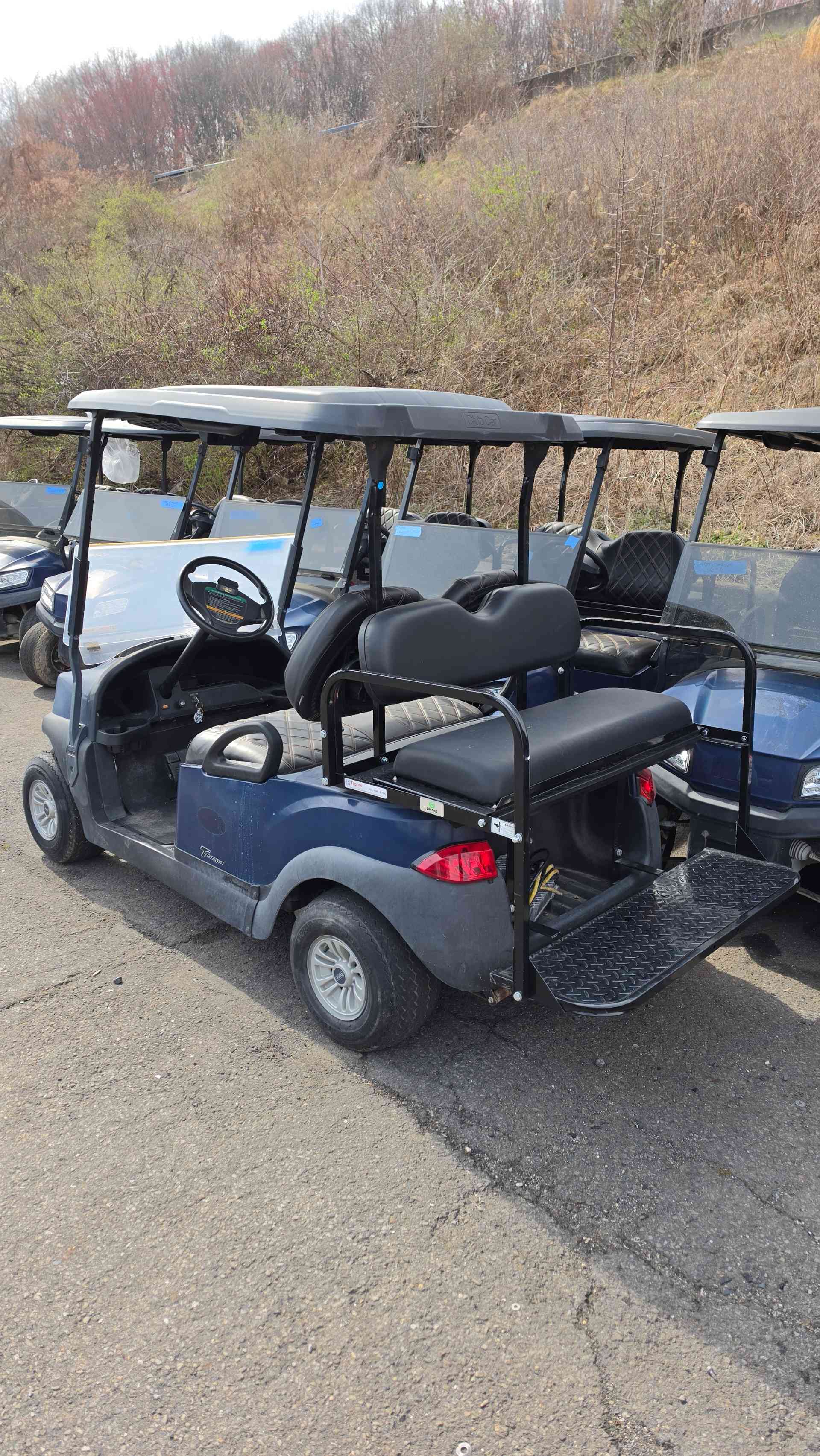 2018 Club Car Tempo Blue image 3