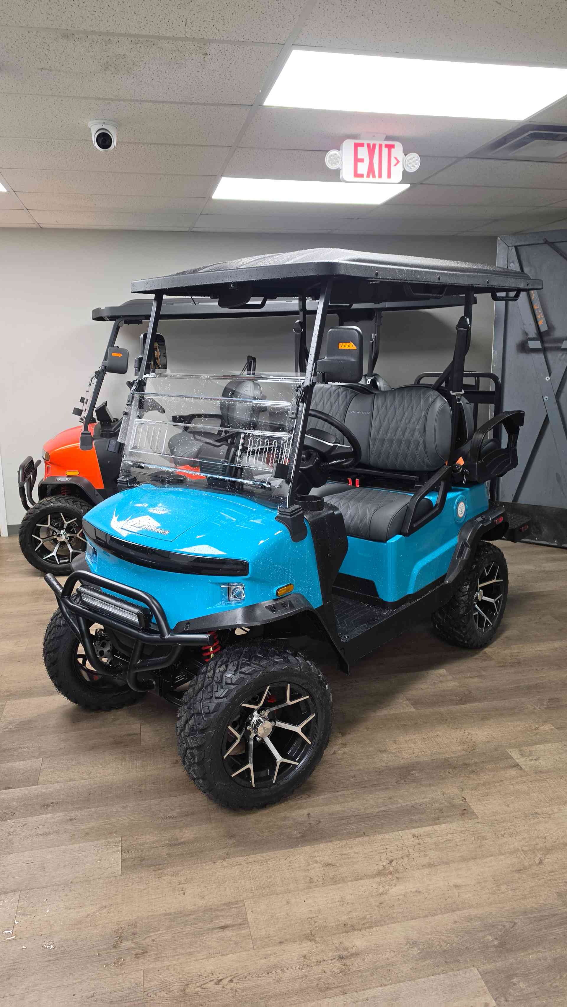 2026 Denago Nomad XL Golf Cart in Aqua