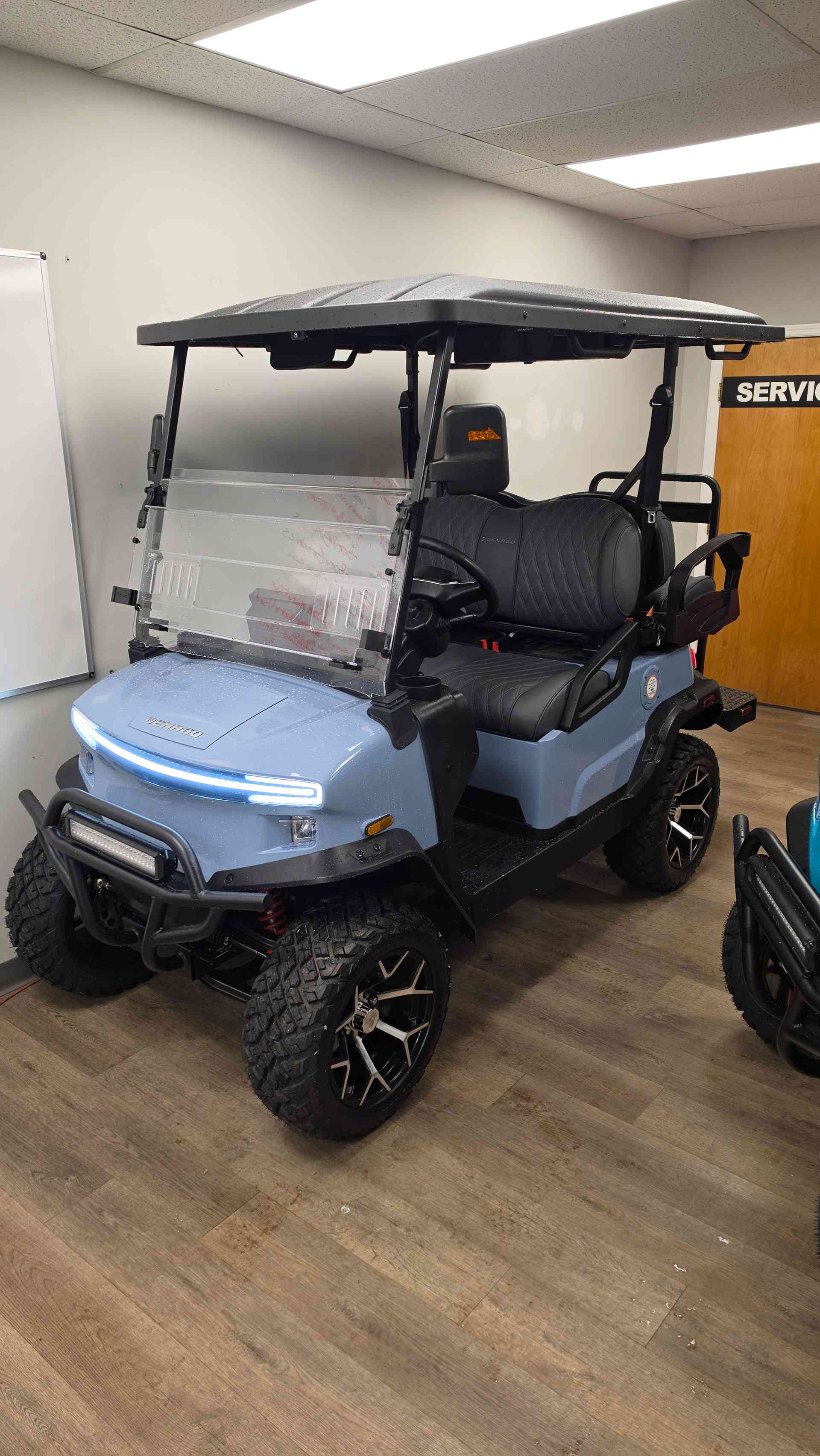 2026 Denago Nomad XL Golf Cart in Glacier