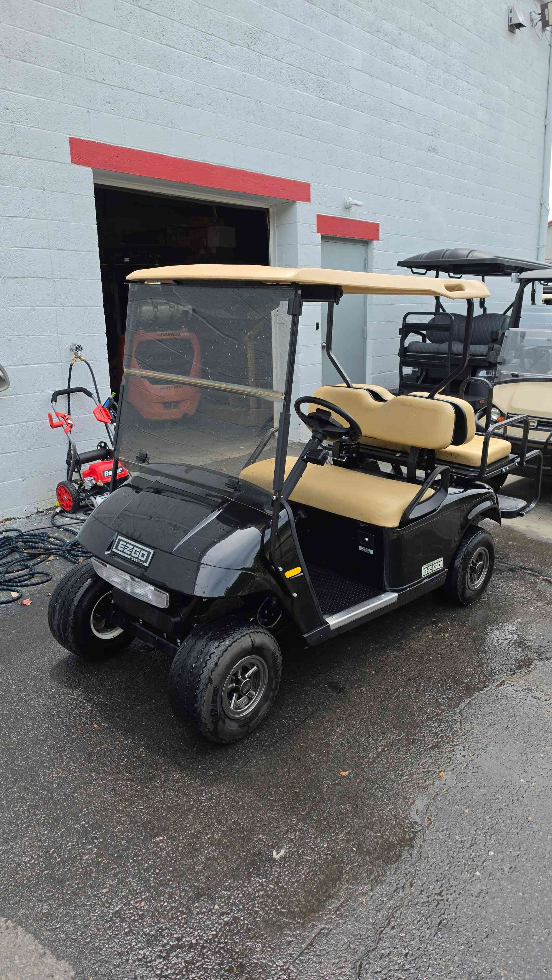 2012 EZGO TXT Golf Cart in Black