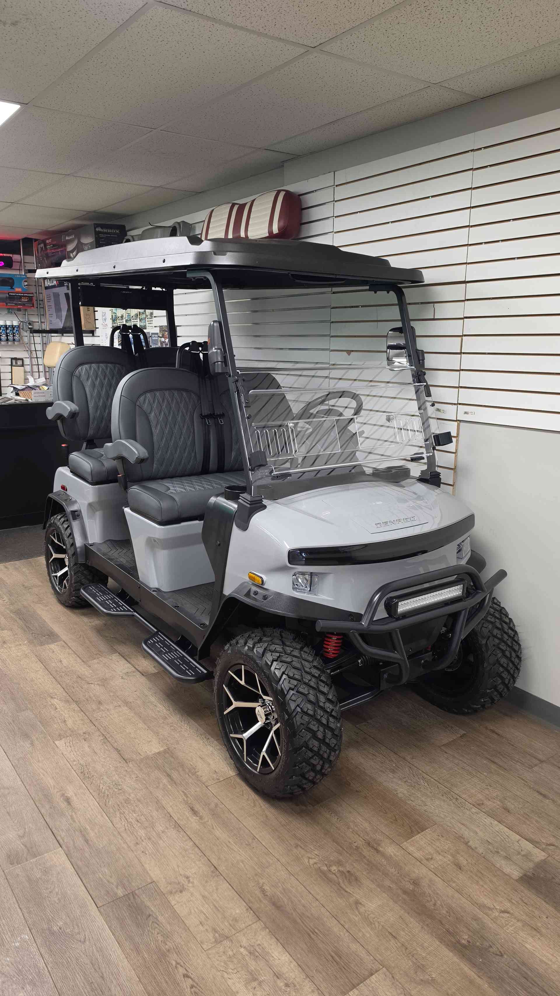2026 Denago Rover XL Golf Cart in Gray