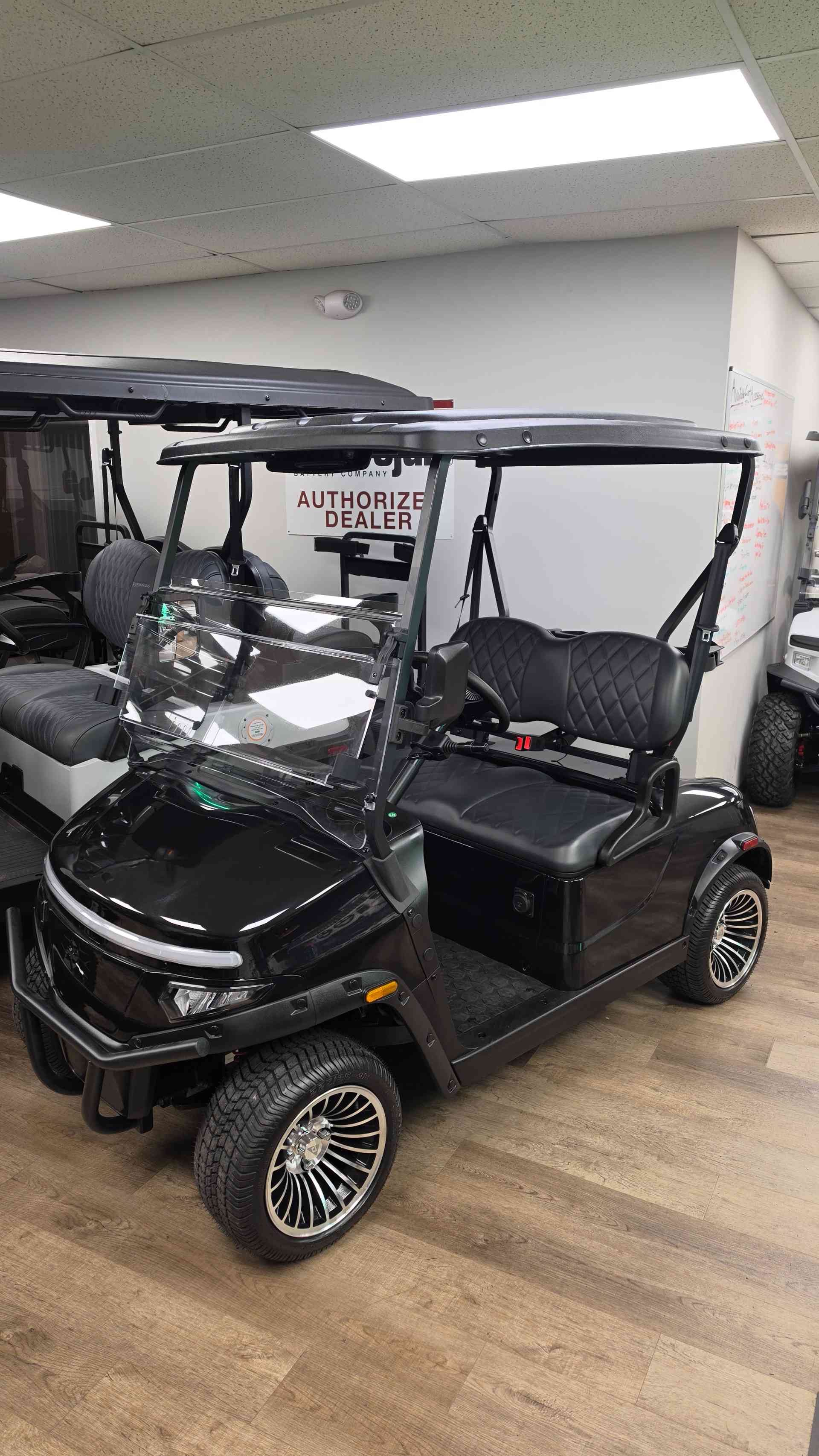 2026 Denago Scout 2 Golf Cart in Black