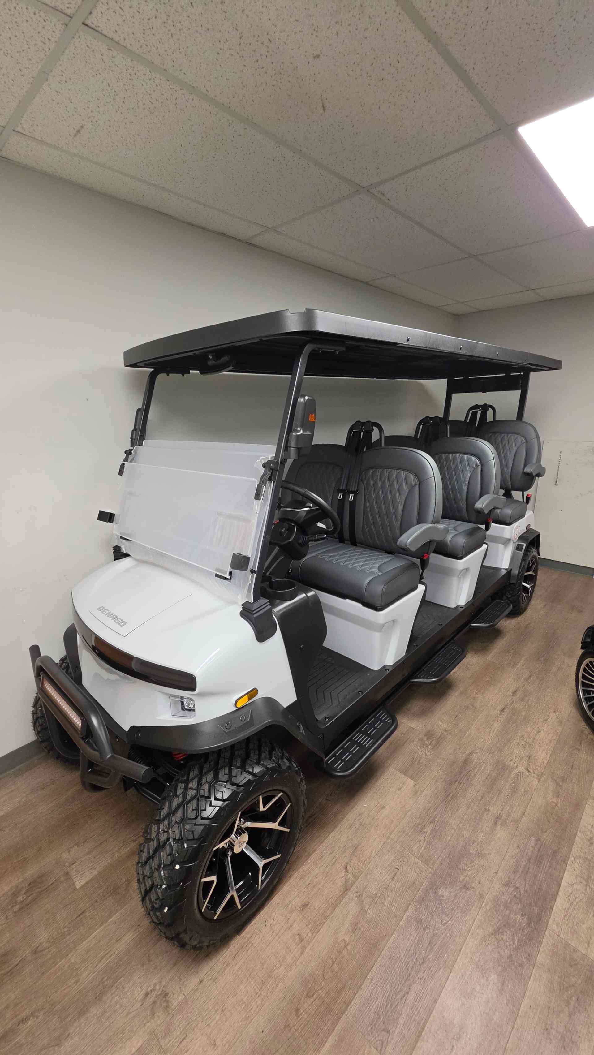 2026 Denago Rover XXL Golf Cart in White