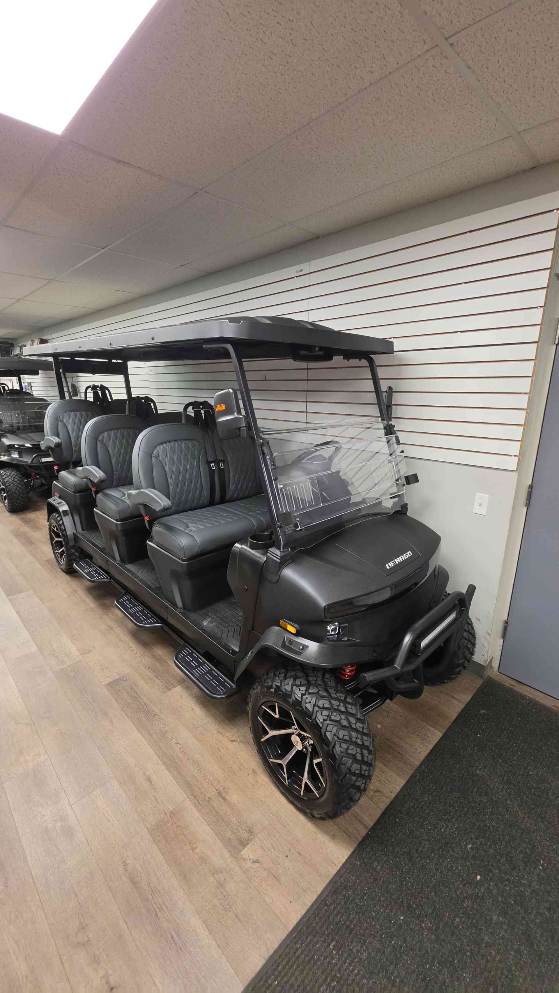 2026 Denago Rover XXL Golf Cart in Matte Black
