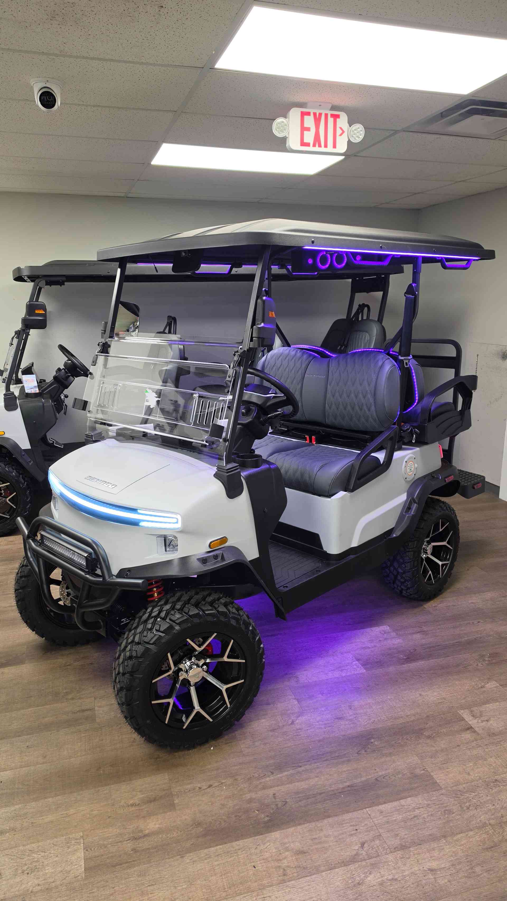 2026 Denago Nomad XL Golf Cart in Matte White for sale at TIGON Scranton, PA