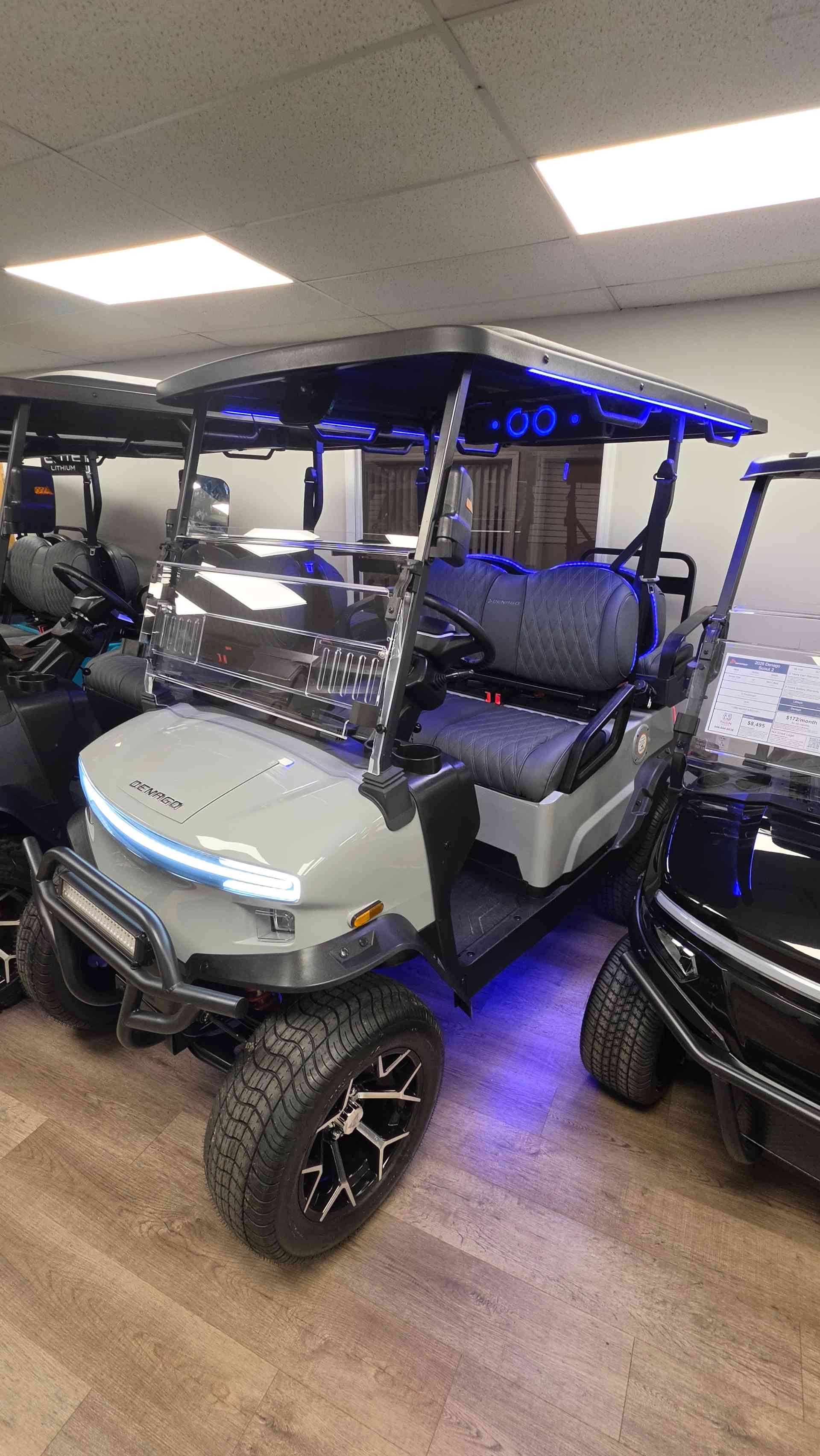 2026 Denago Nomad XL Golf Cart in Gray for sale at TIGON Scranton, PA