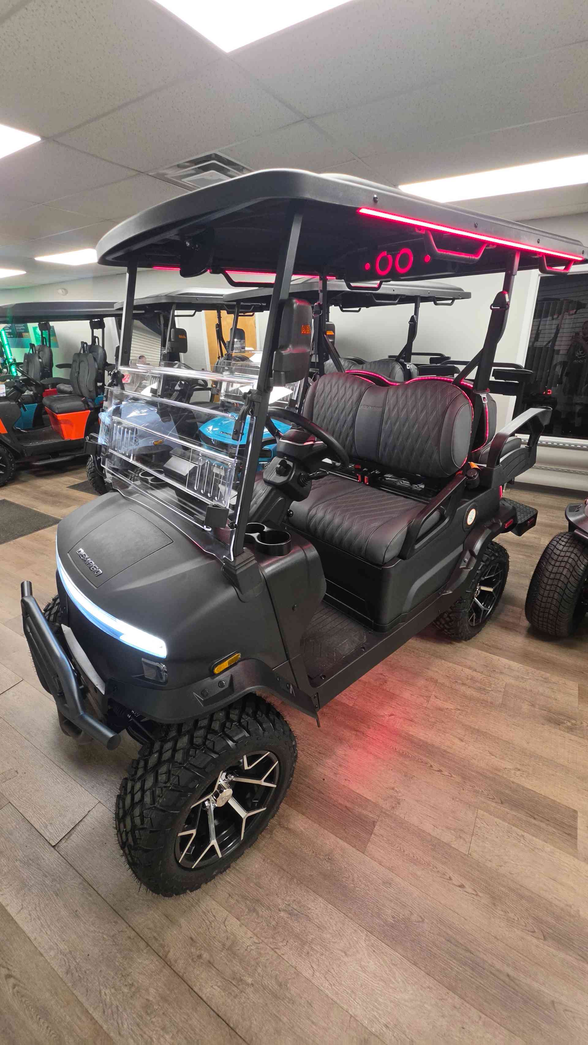 2026 Denago Nomad XL Golf Cart in Matte Black for sale at TIGON Scranton, PA