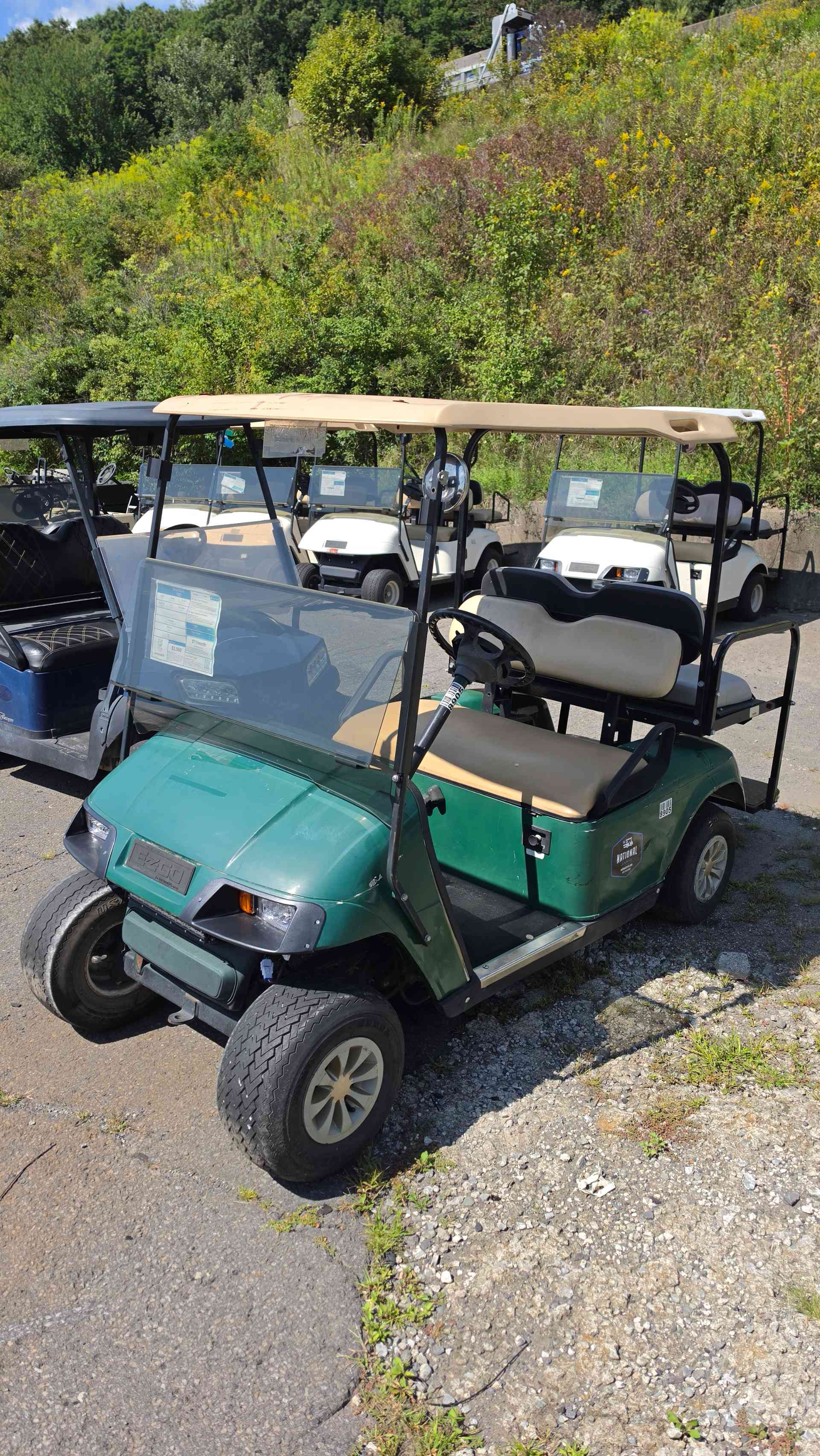 Used 2008 EZGO TXT Golf Cart in Green for sale at TIGON Scranton, PA