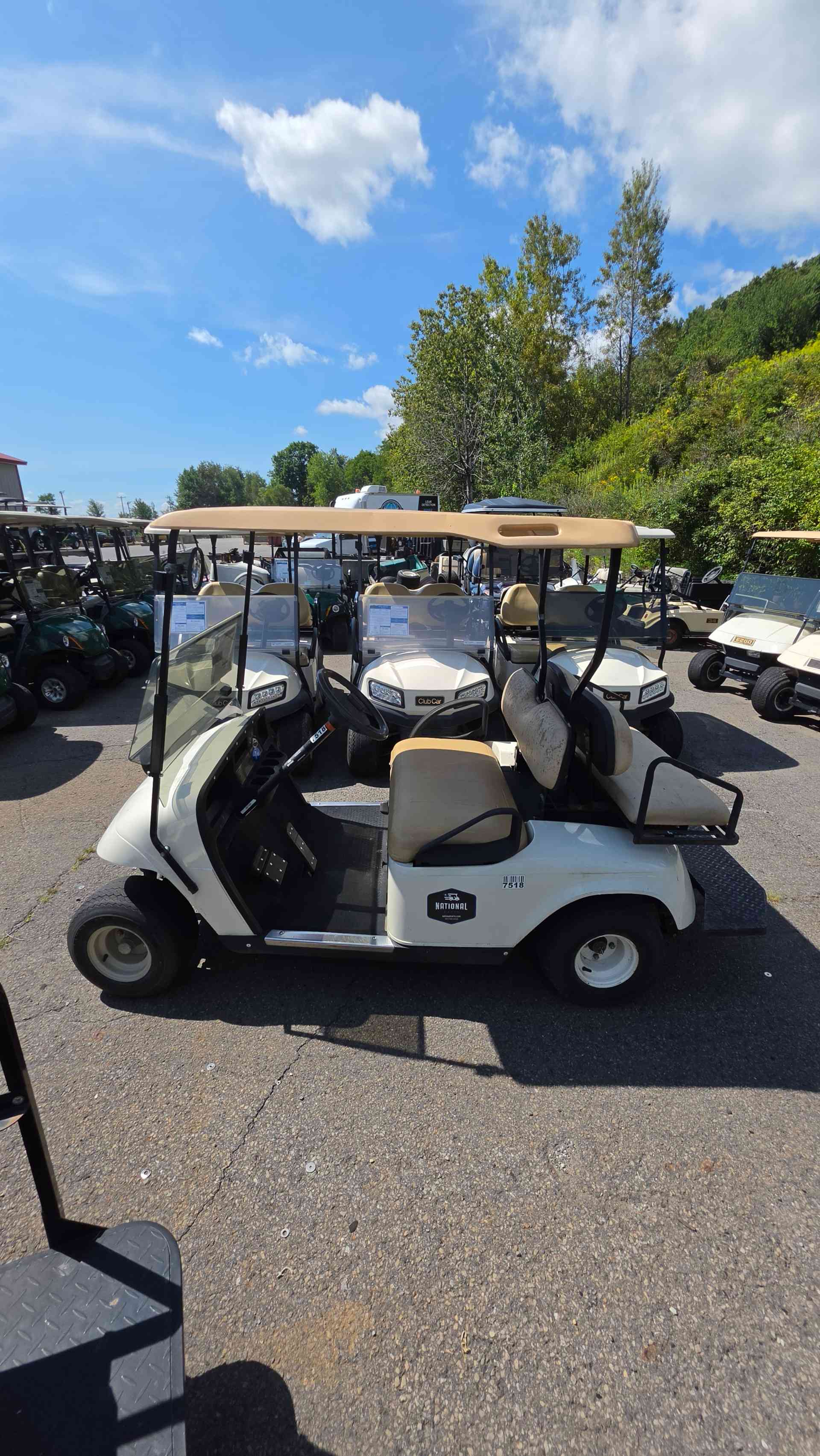 2008 EZGO TXT White image 2