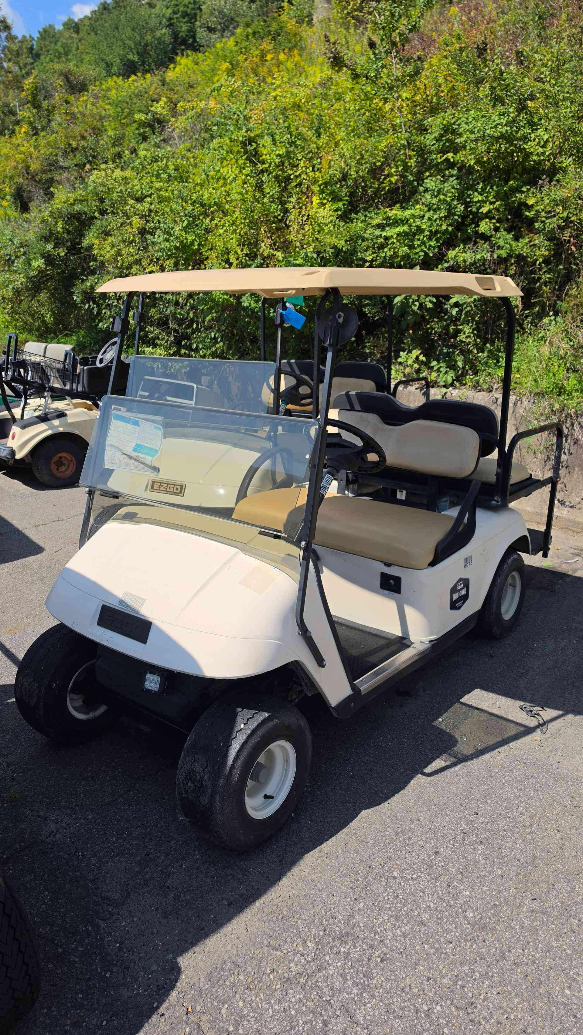 Used 2007 EZGO TXT Golf Cart in White for sale at TIGON Scranton, PA