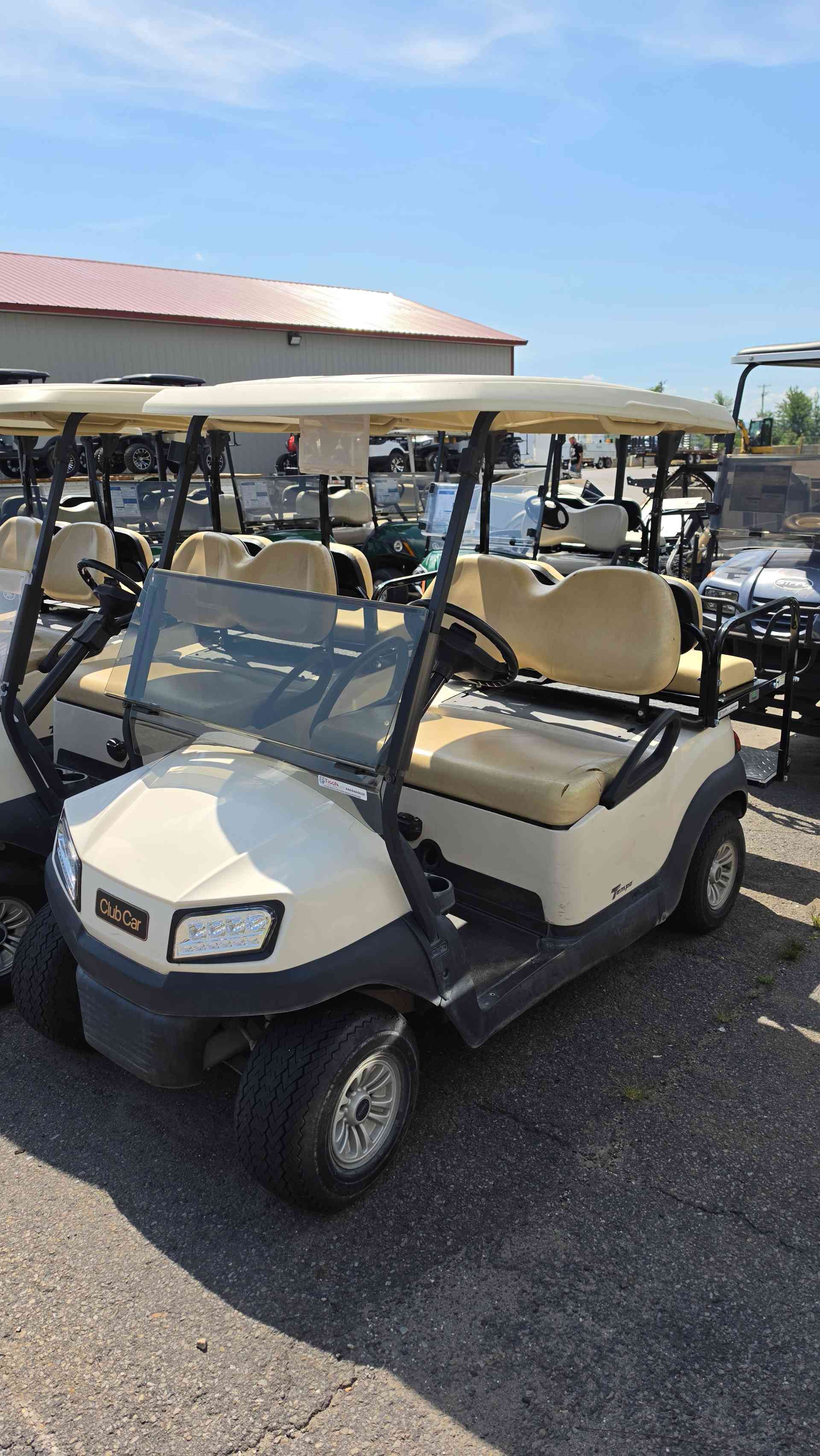 2018 Club Car Tempo Beige