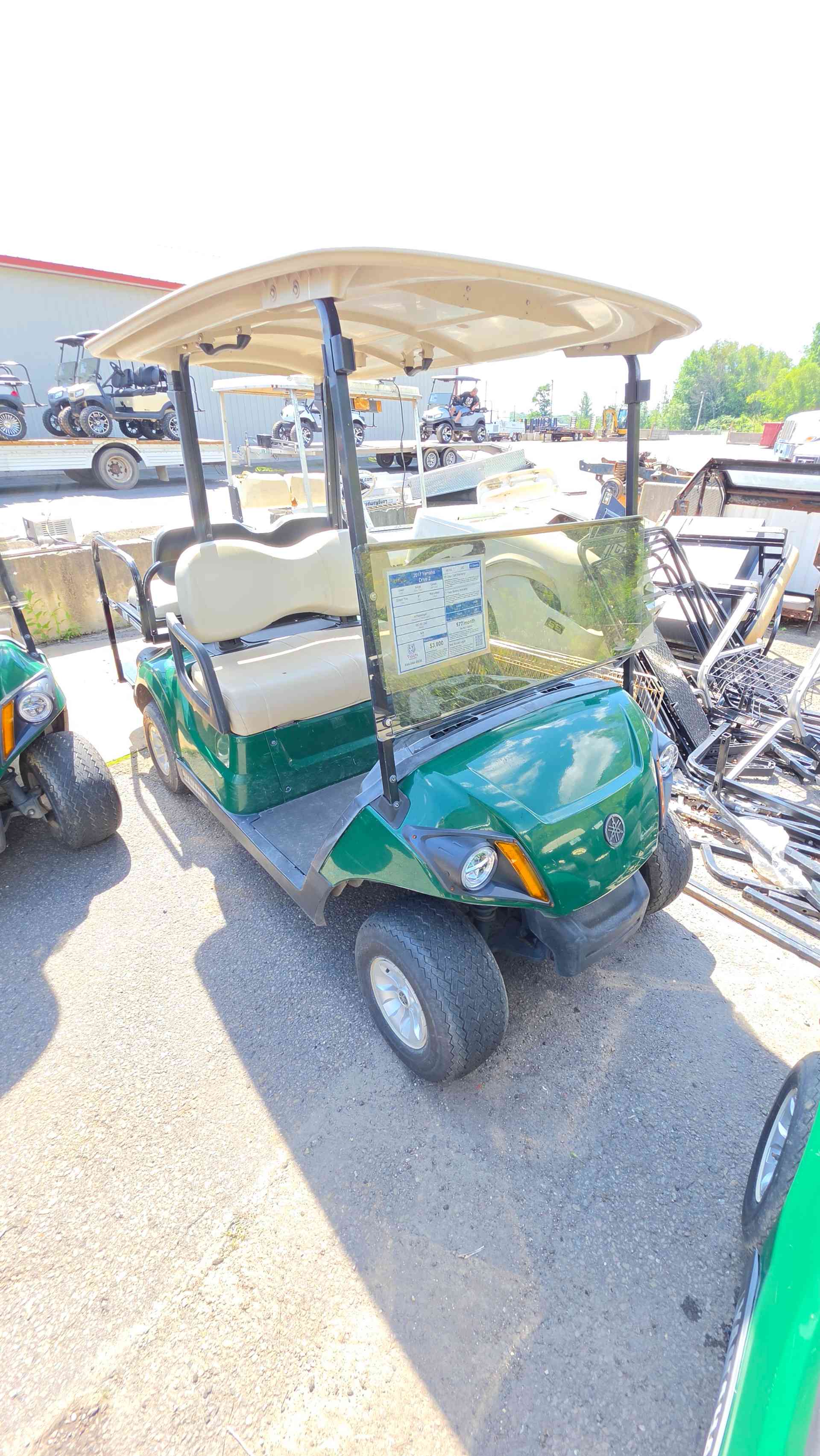 2017 Yamaha Drive 2 Green