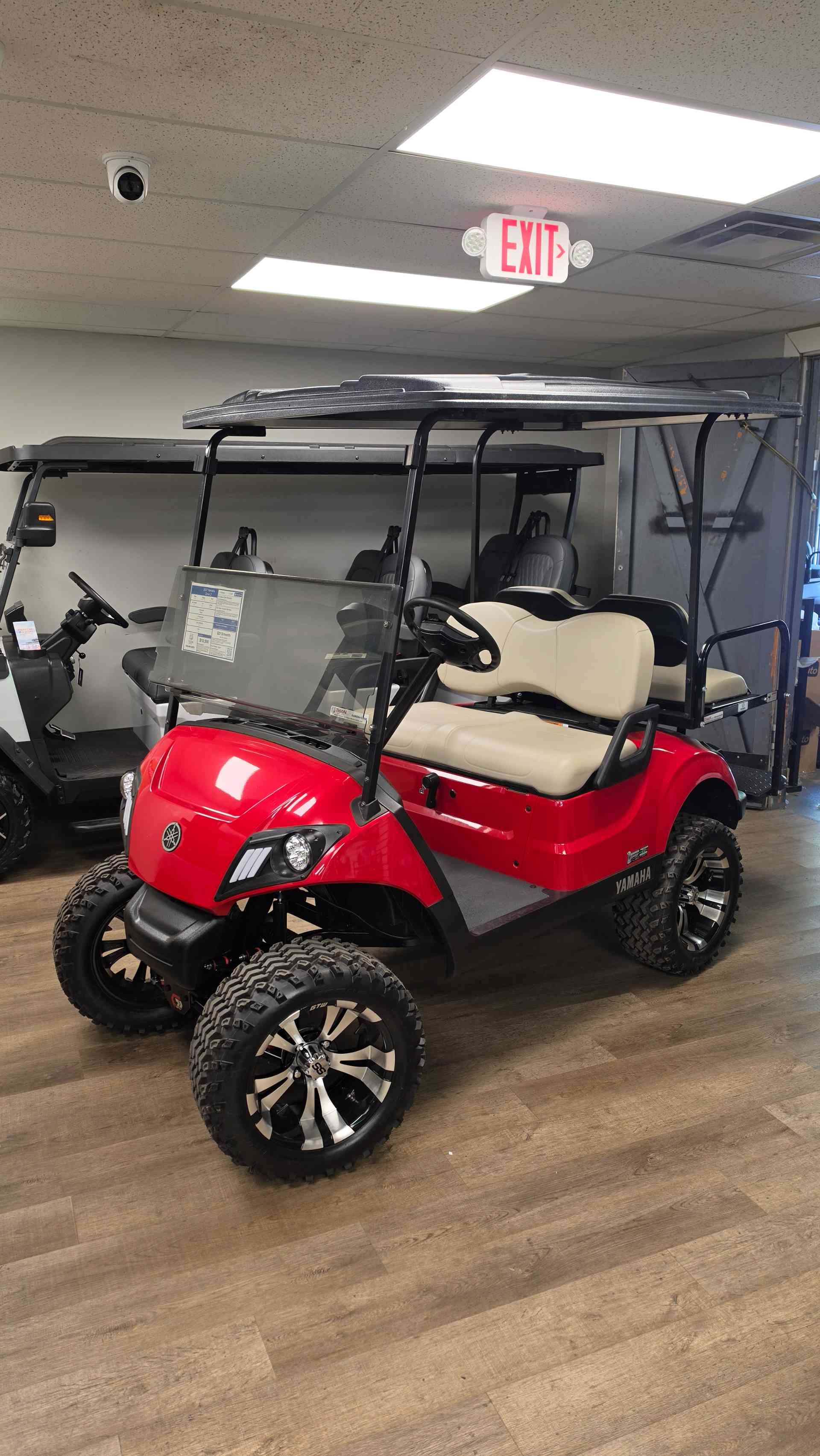 2027 Yamaha Drive 2 Golf Cart in Red for sale at TIGON Scranton, PA