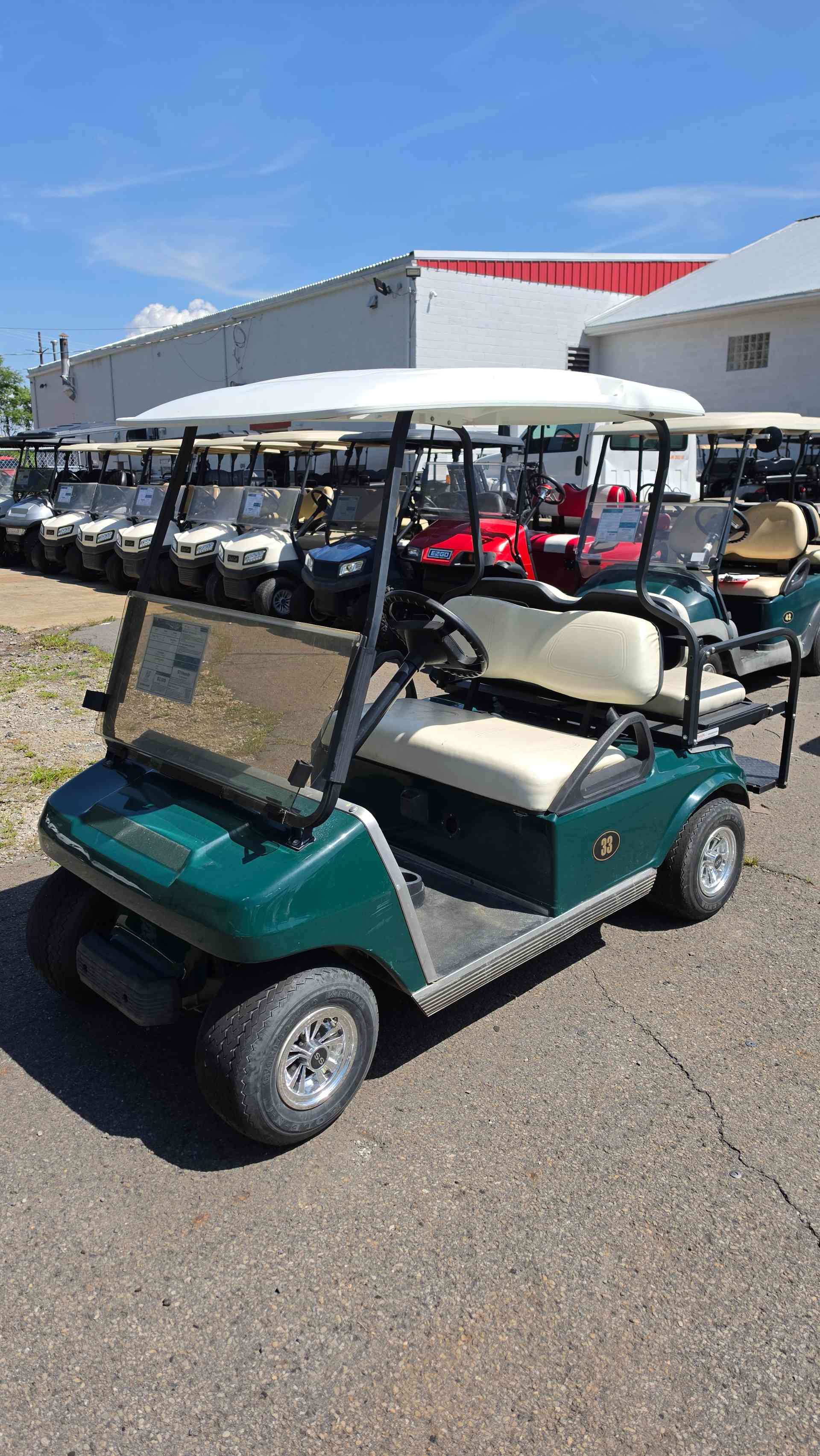 2003 Club Car DS Green
