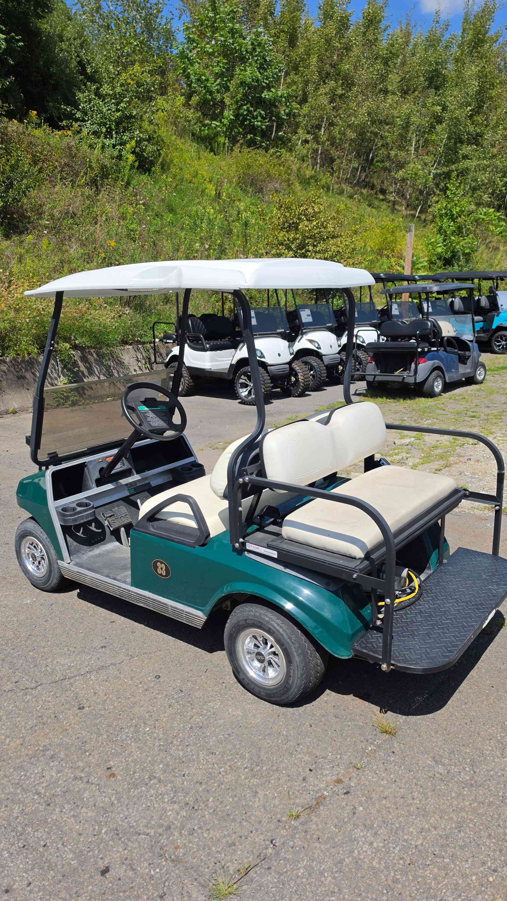 2003 Club Car DS Green image 3