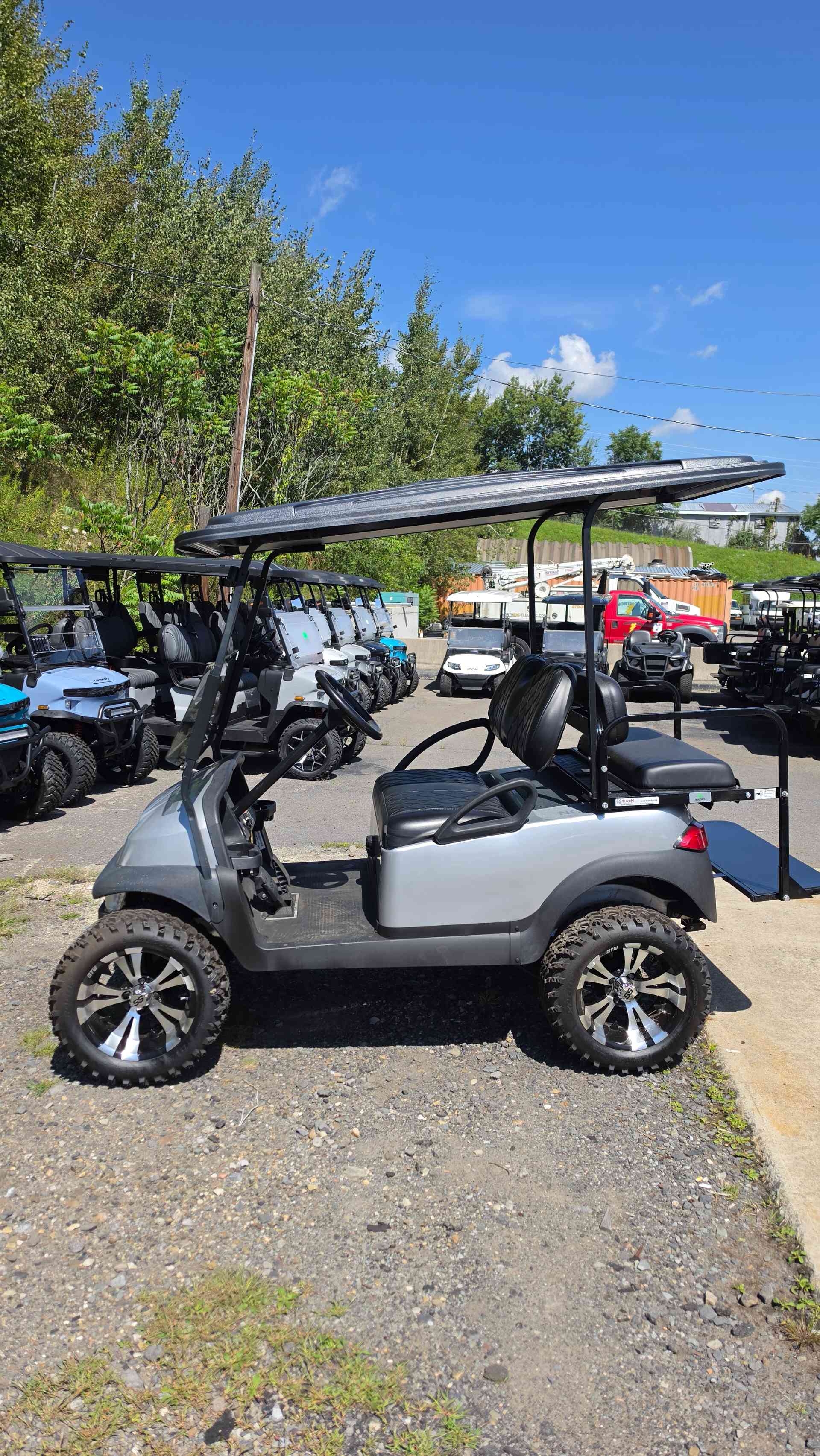 2013 Club Car Precedent Silver golf cart in Silver — photo 2 of 4, Scranton, PA